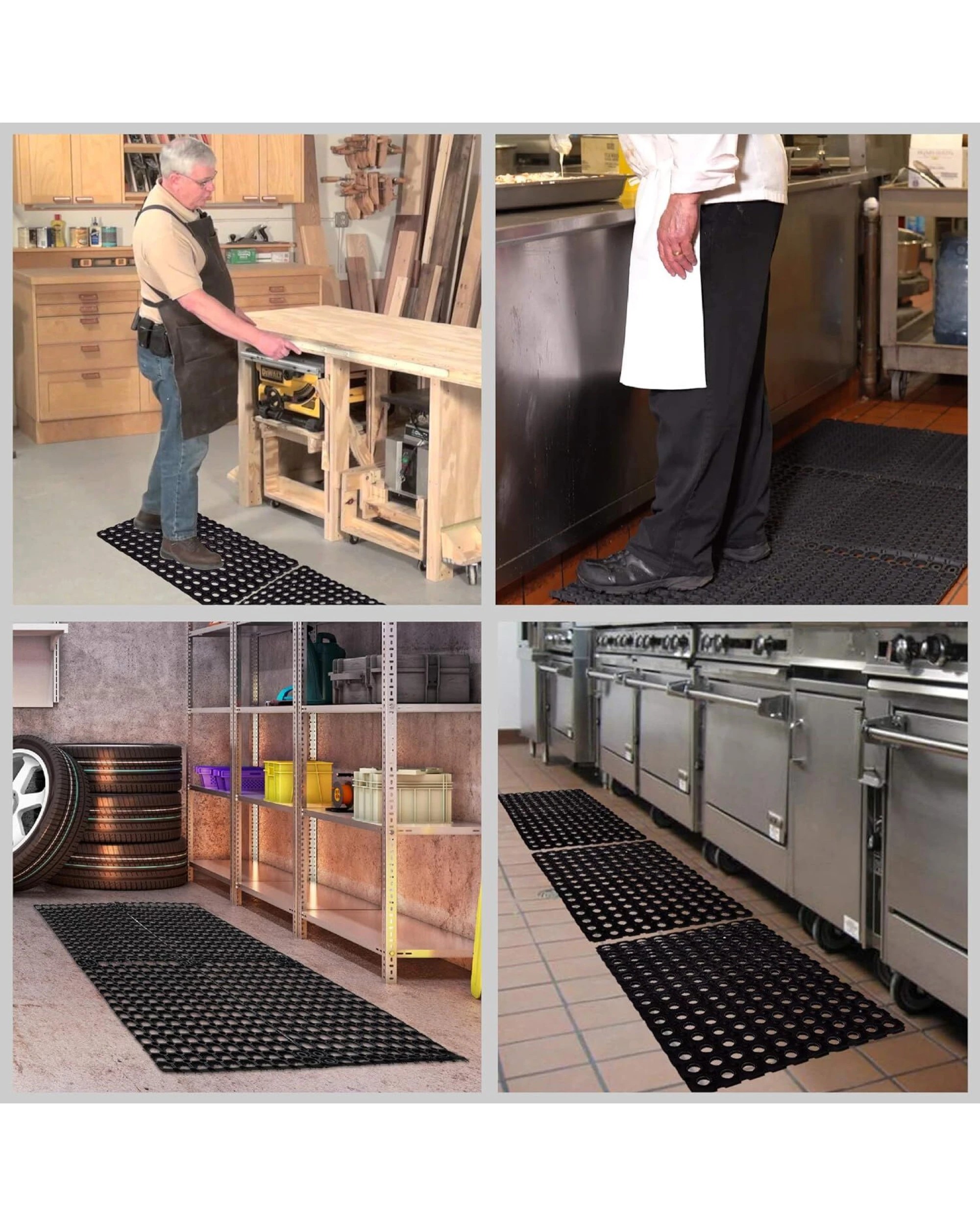 2 BR Home Rubber Door Mat 61x40m6cm, 2 of 4