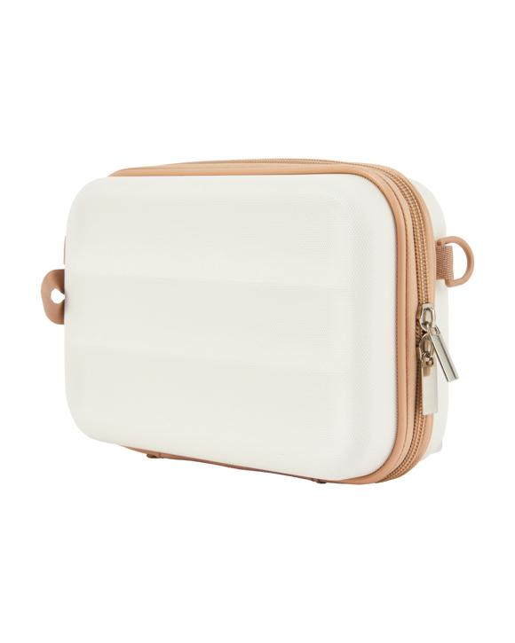 Mini Hard Case with Strap - Cream Beige