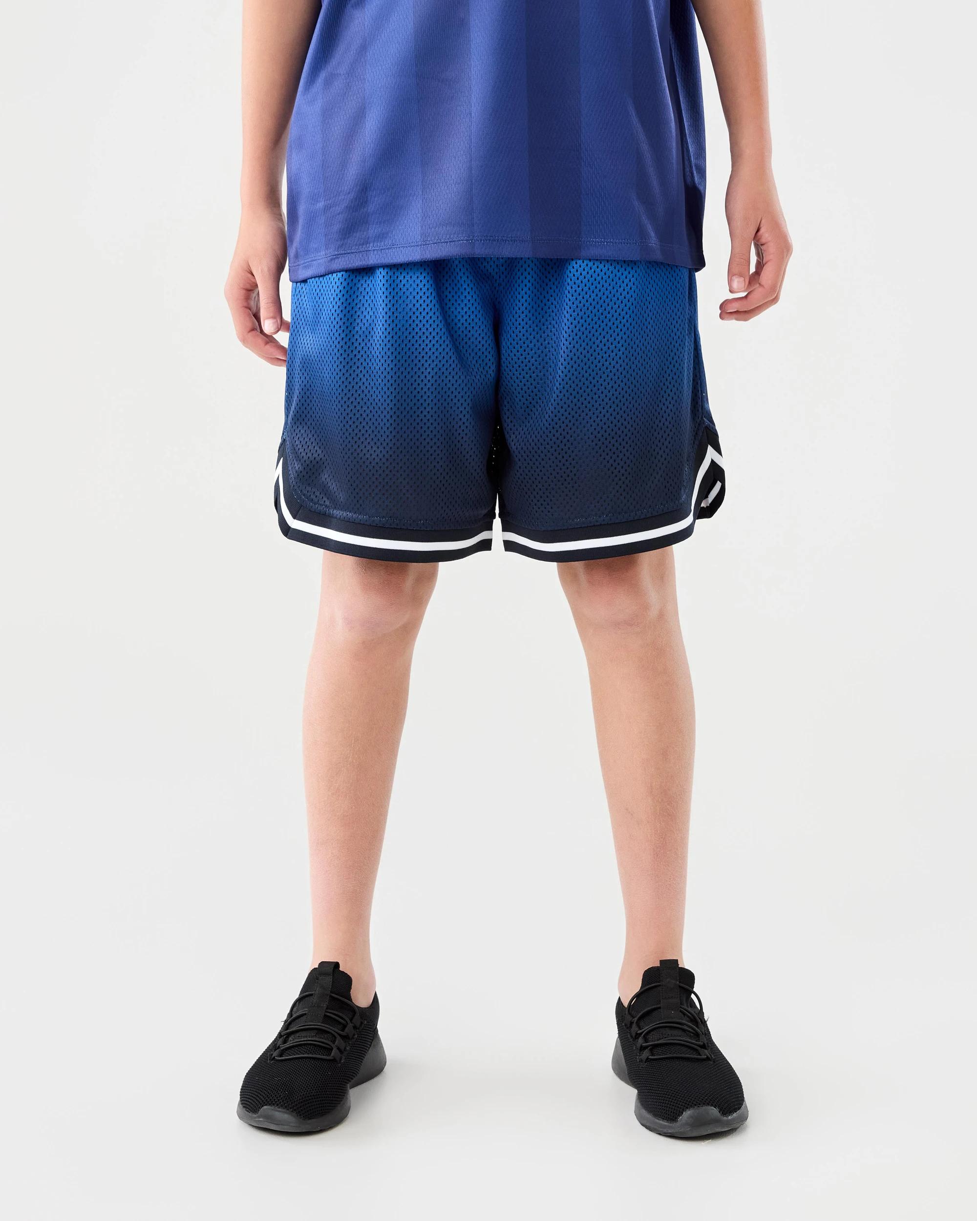 1 Active Kids Mesh Shorts Blu Ombre, 1 of 7