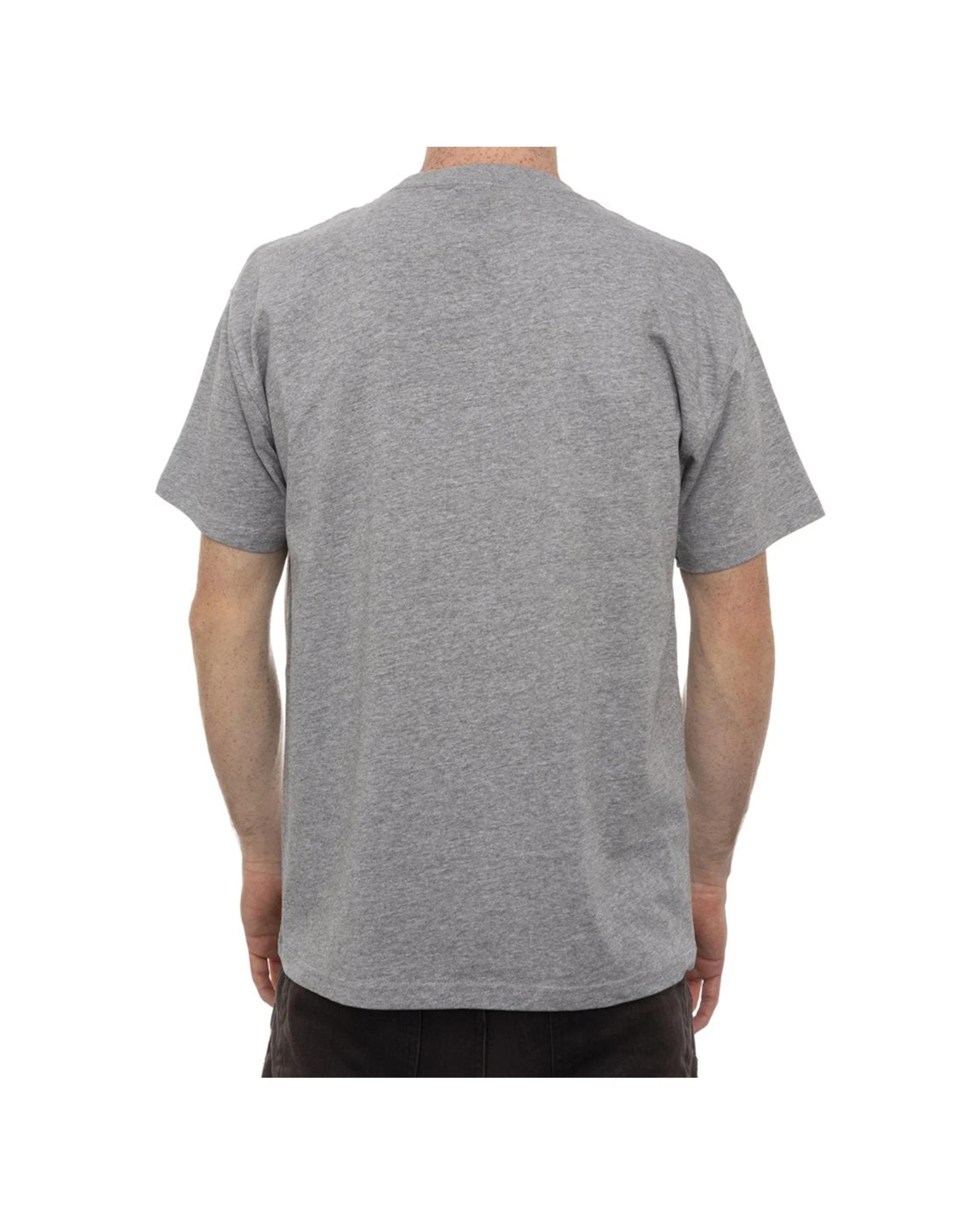 2 Fallen Footwear Men Neuveaux 100% Cotton Tees Regular Fit Soft Comfortable Wear GREY, 2 of 2