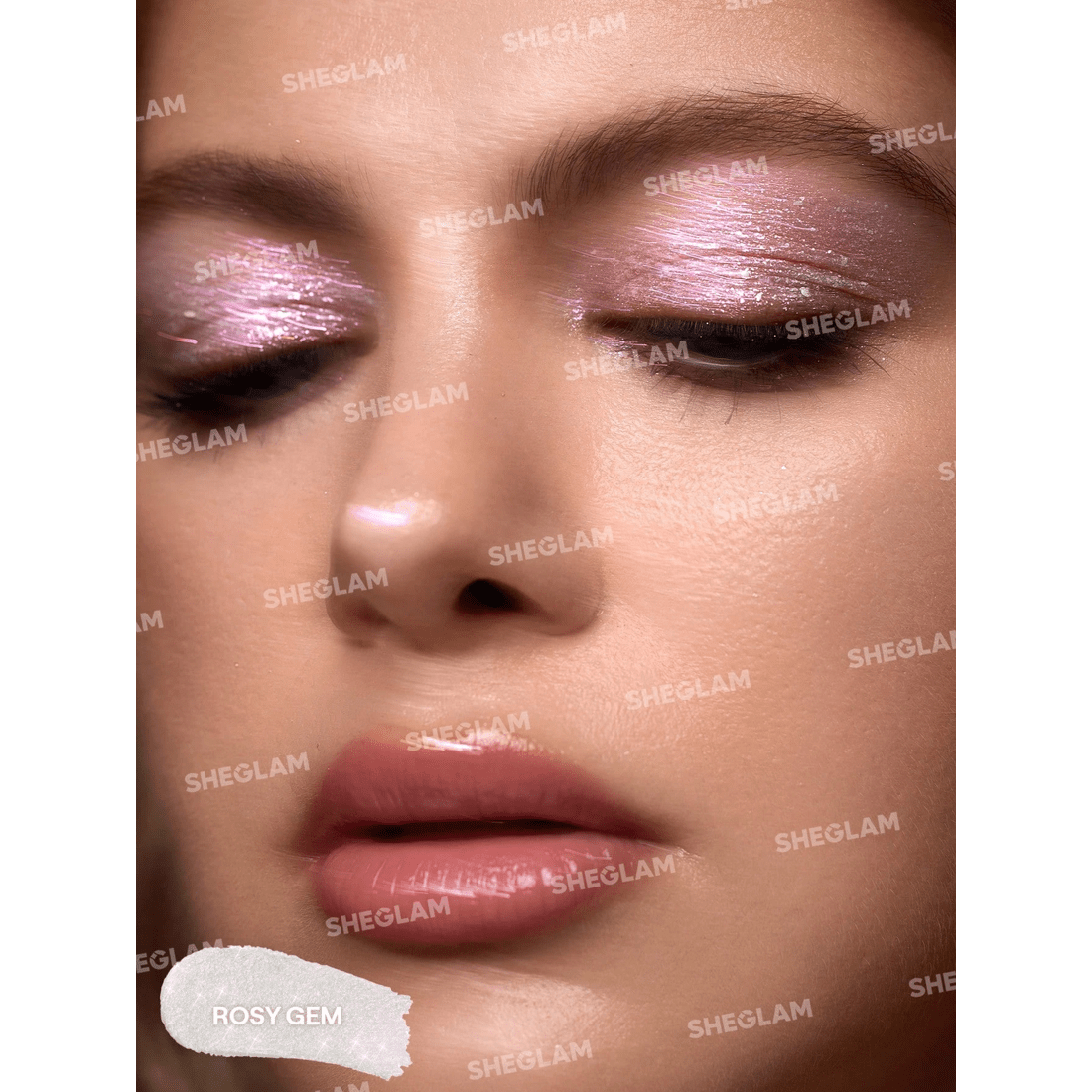 2 SHEGLAM Crystal Jelly Glaze Stick - Rosy Gem, 2 of 6