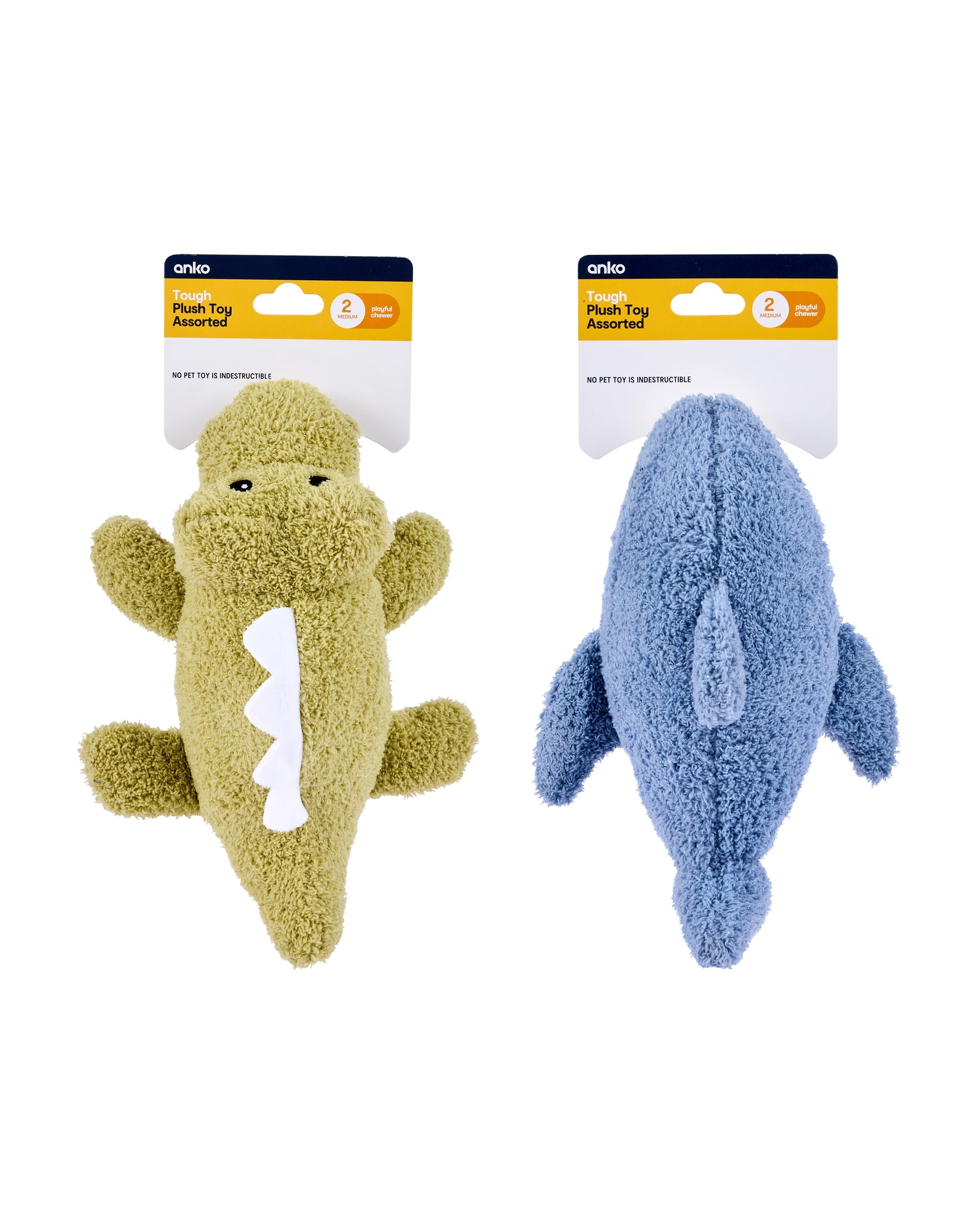 4 Tough Super Soft Plush Toy - Assorted, 4 of 4