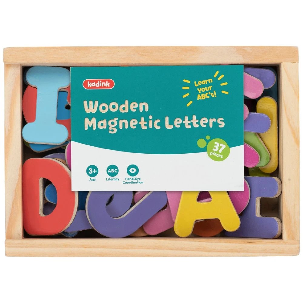 1 Kadink Magnetic Wooden Letters 37 Pieces, 1 of 3