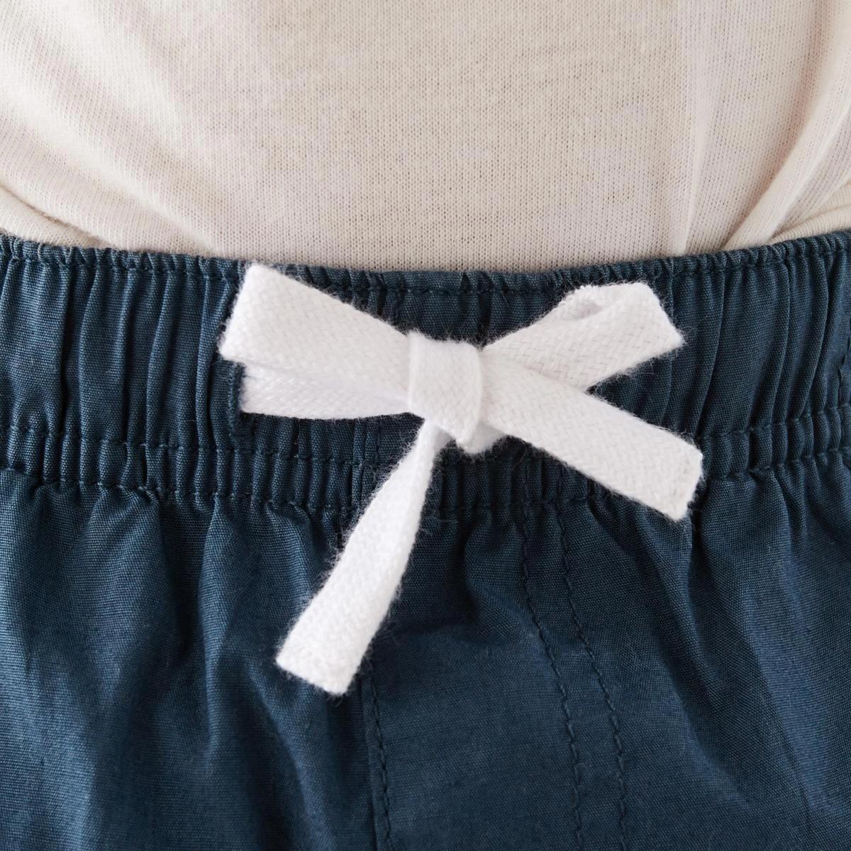 3 Poplin Shorts Indigo, 3 of 8