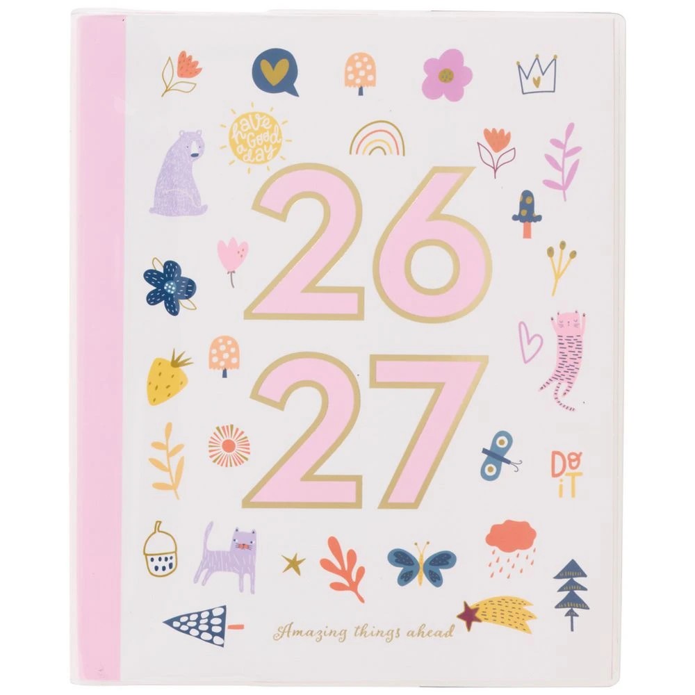 2 Otto Whimsy Diary FY26/27 White, 2 of 8