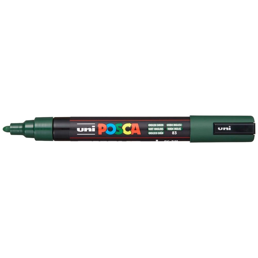 1 POSCA PC-5M Paint Marker English Green, 1 of 2