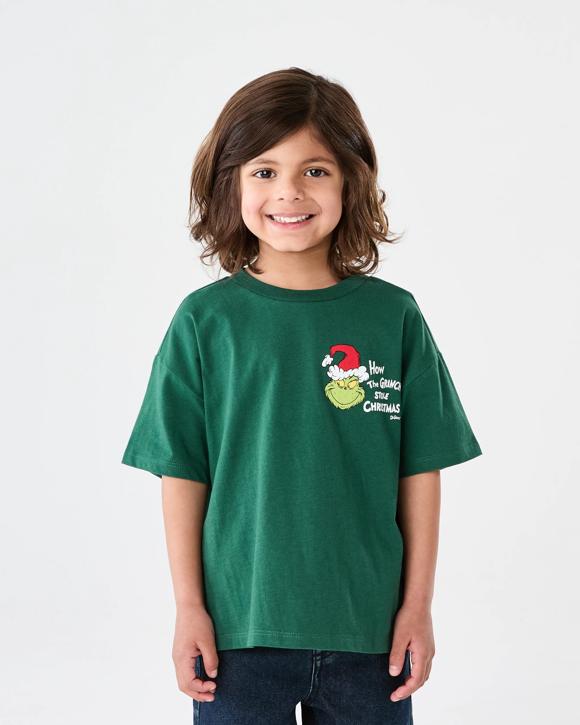 The Grinch License Christmas Oversized T-shirt