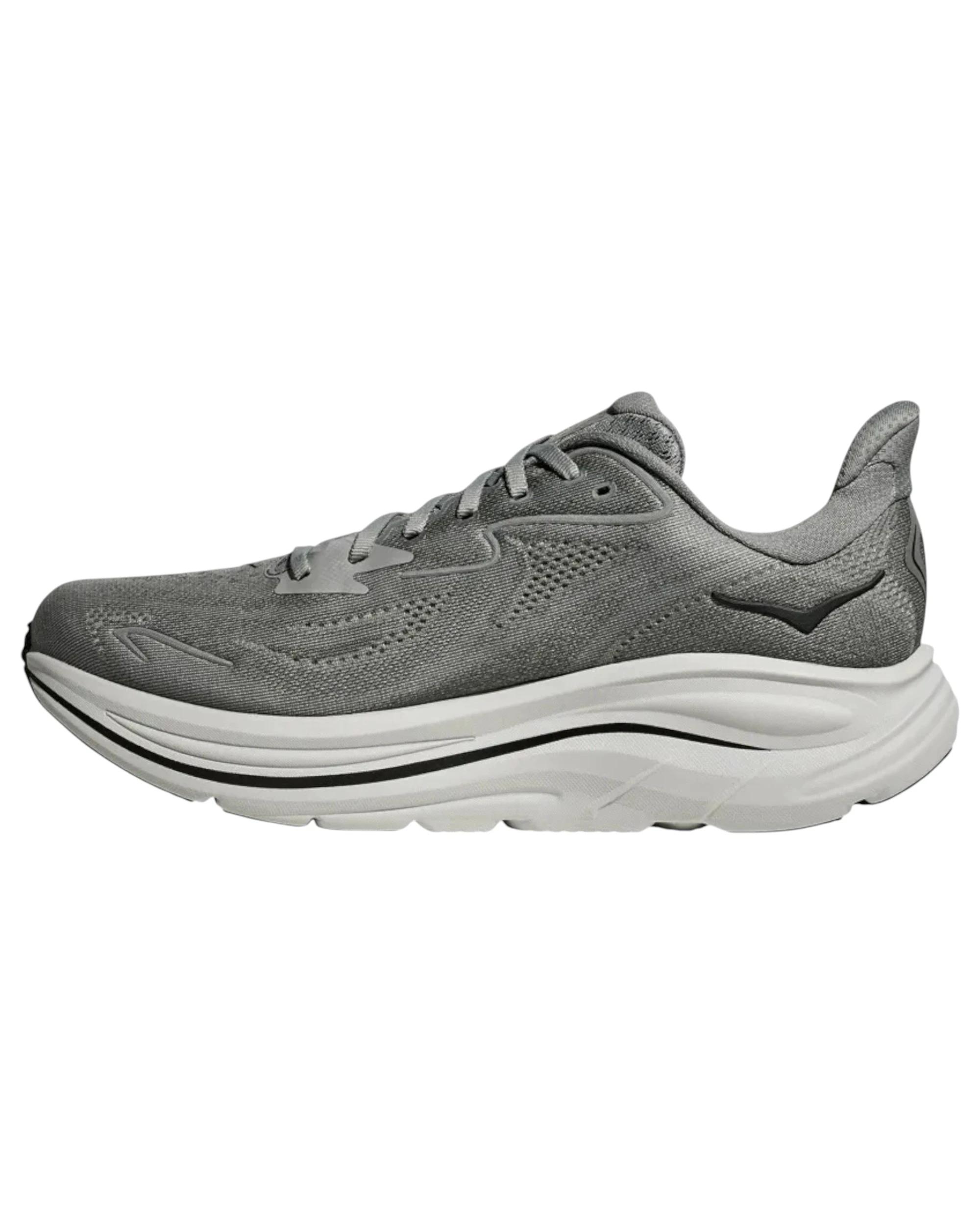 6 Hoka Mens Clifton 10 Athletic Running Shoes GALACTIC GREY, 6 of 8