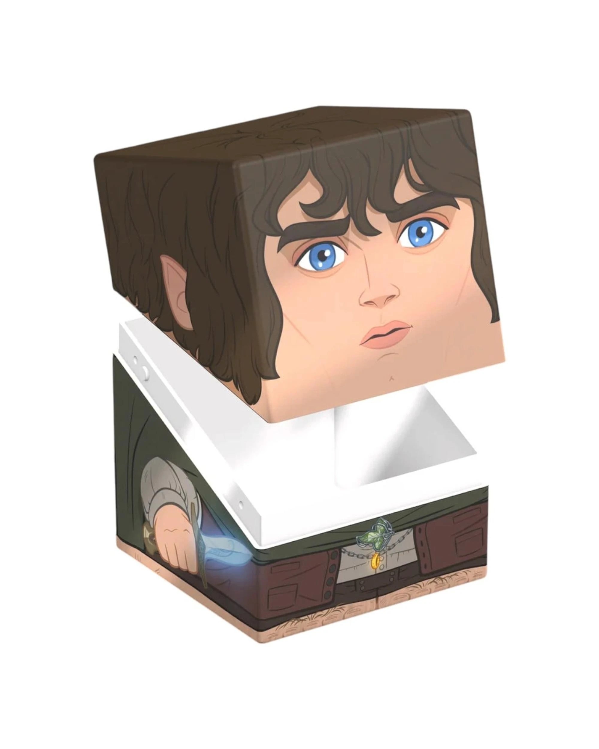 2 Ultimate Guard Squaroes Lord of the Rings Frodo Baggins Squaroe Deck Box, 2 of 7