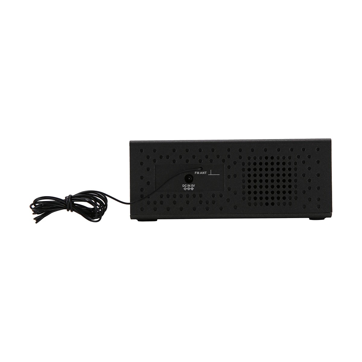 4 Clock Radio - Black, 4 of 9