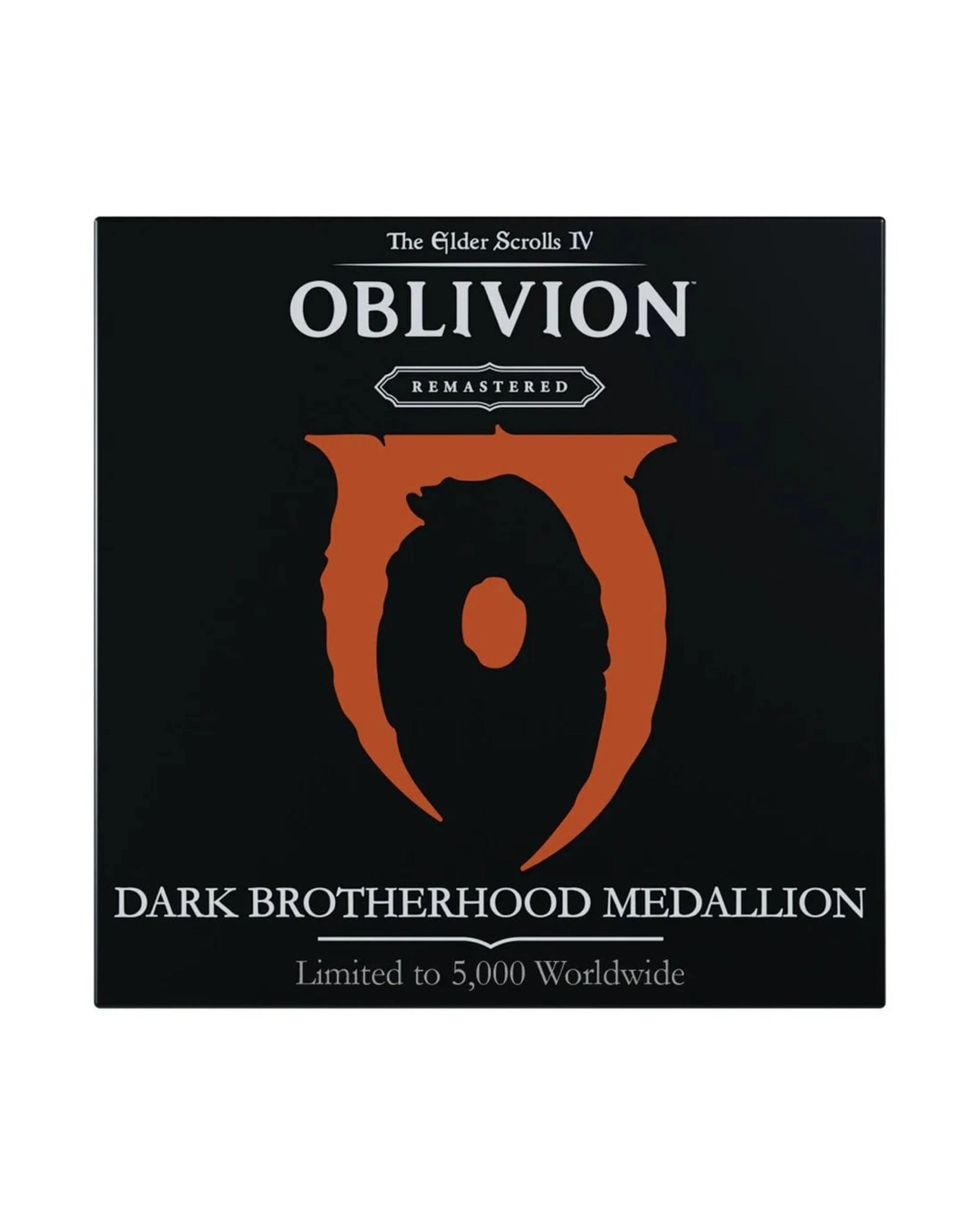 3 The Elder Scrolls IV: Oblivion Remastered Dark Brotherhood Medallion, 3 of 5