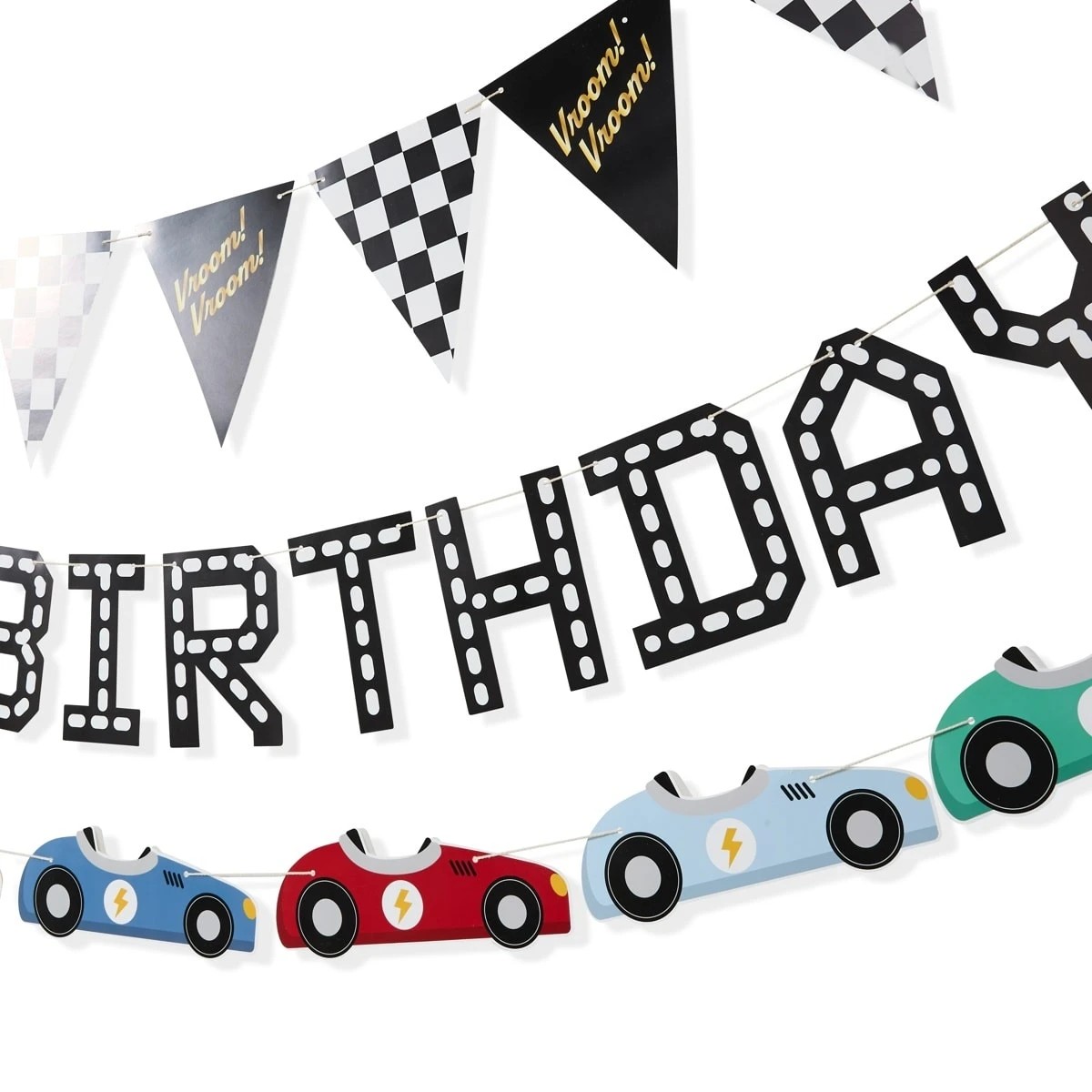 6 3 Piece Racer Decoration Pack, 6 of 7