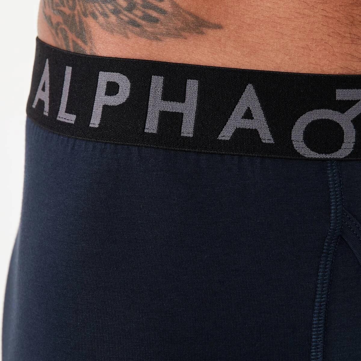 7 3 Pack Fly Front Plain Trunks DARKER BLUE, 7 of 7