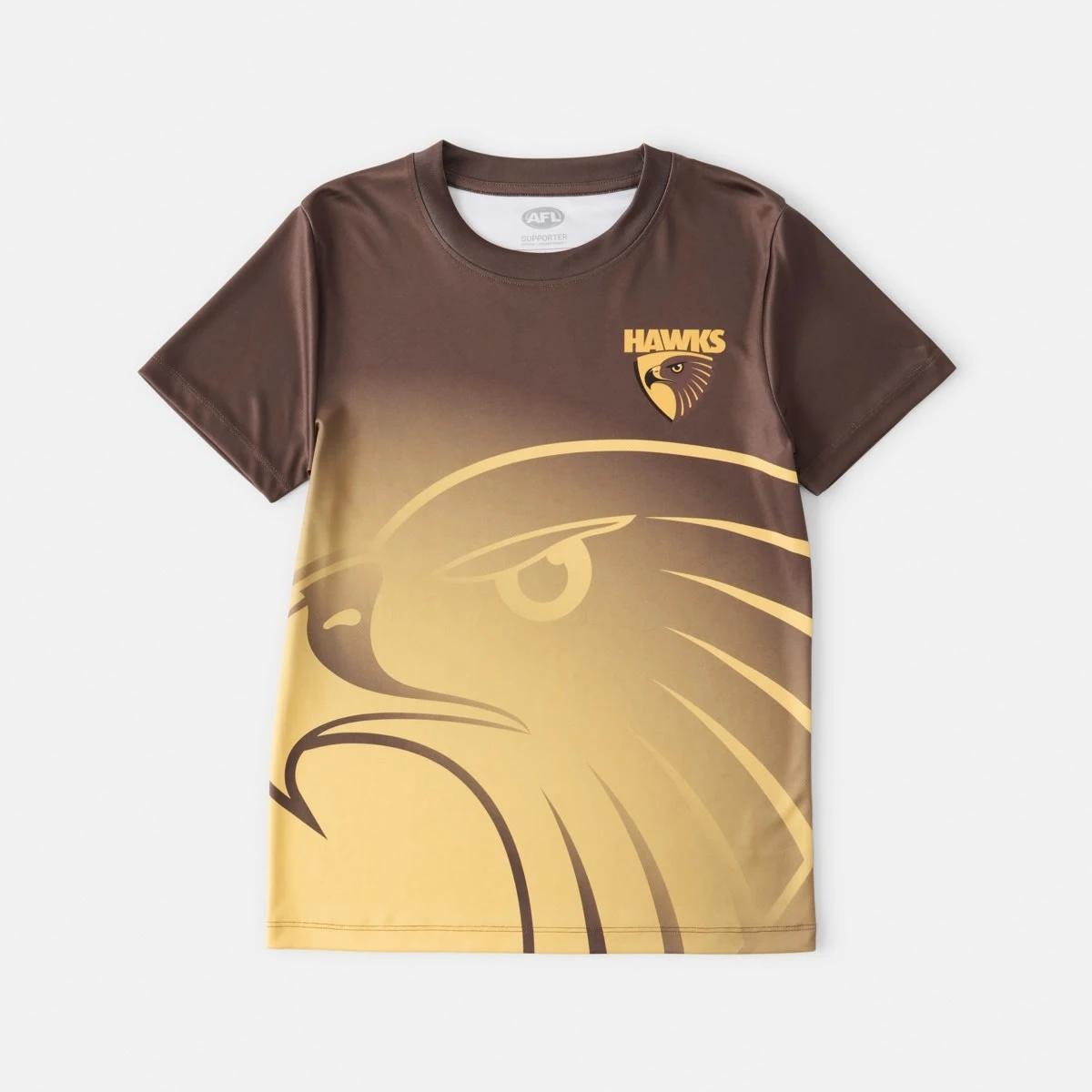9 Official AFL Kids Training T-shirt Hawthorn, 9 of 10