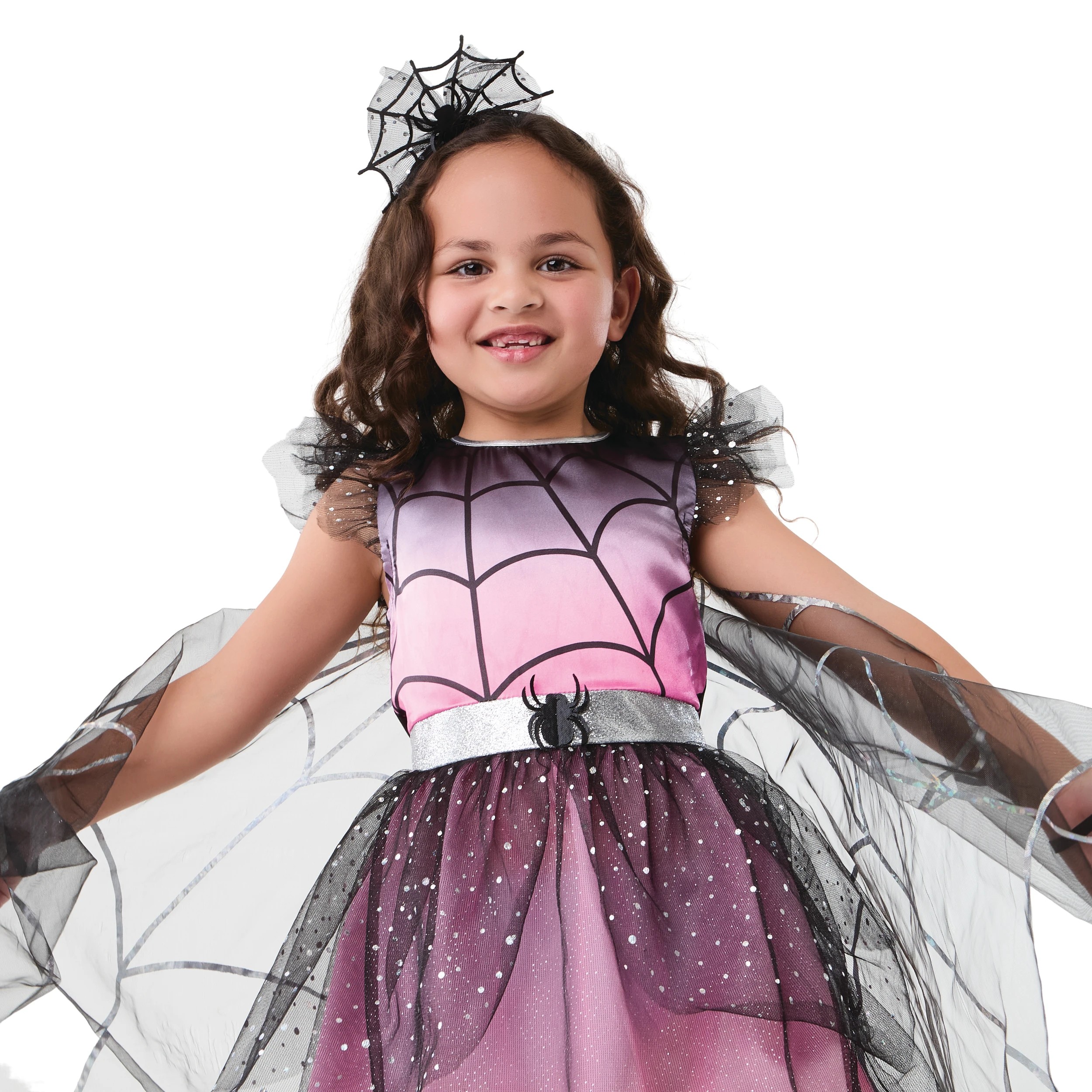 5 2 Piece Winged Spider Witch Costume - Ages 4-6, 5 of 10
