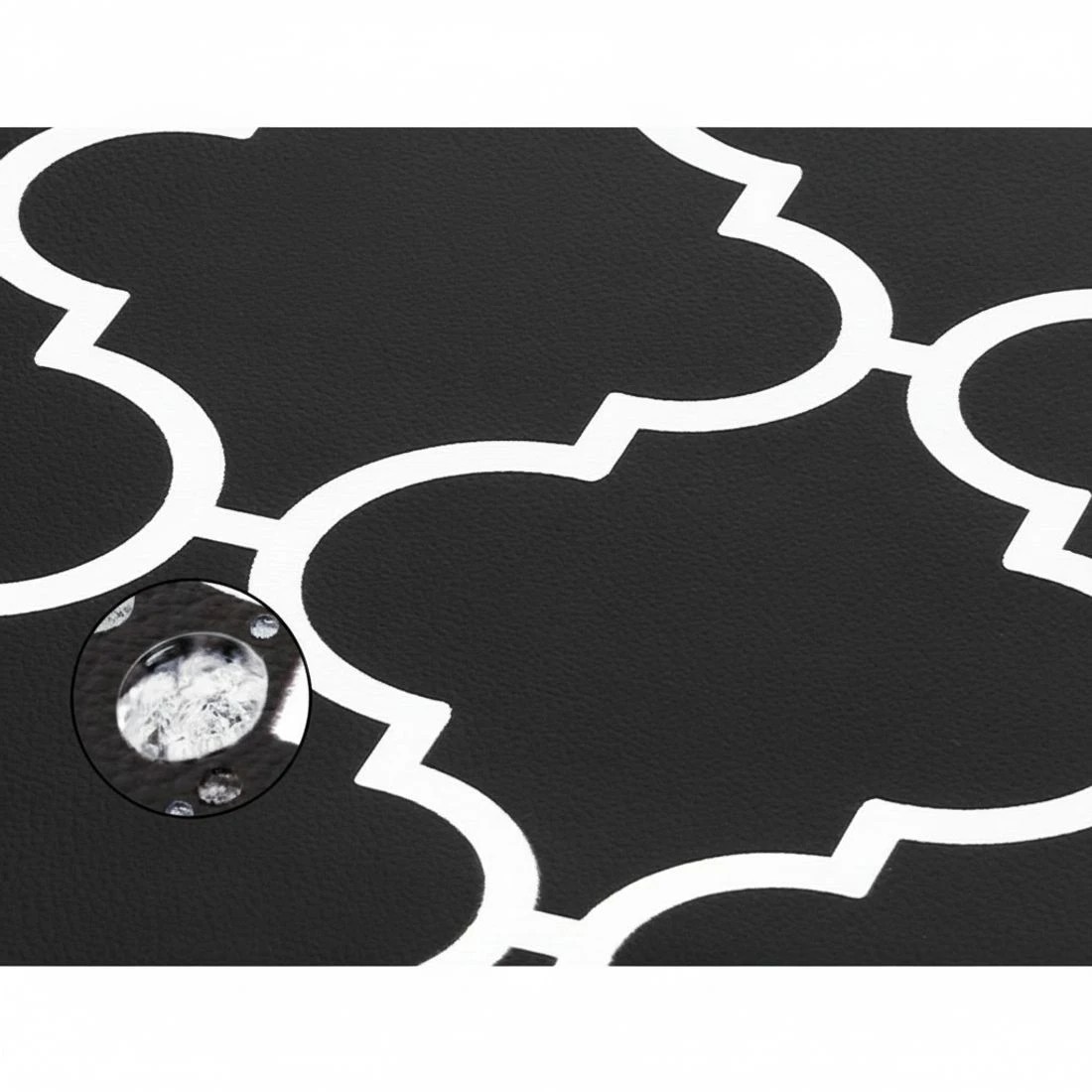 5 Artiss Kitchen Mat 45x120cm PVC Floor Rug Carpet Non-slip - Black, 5 of 7