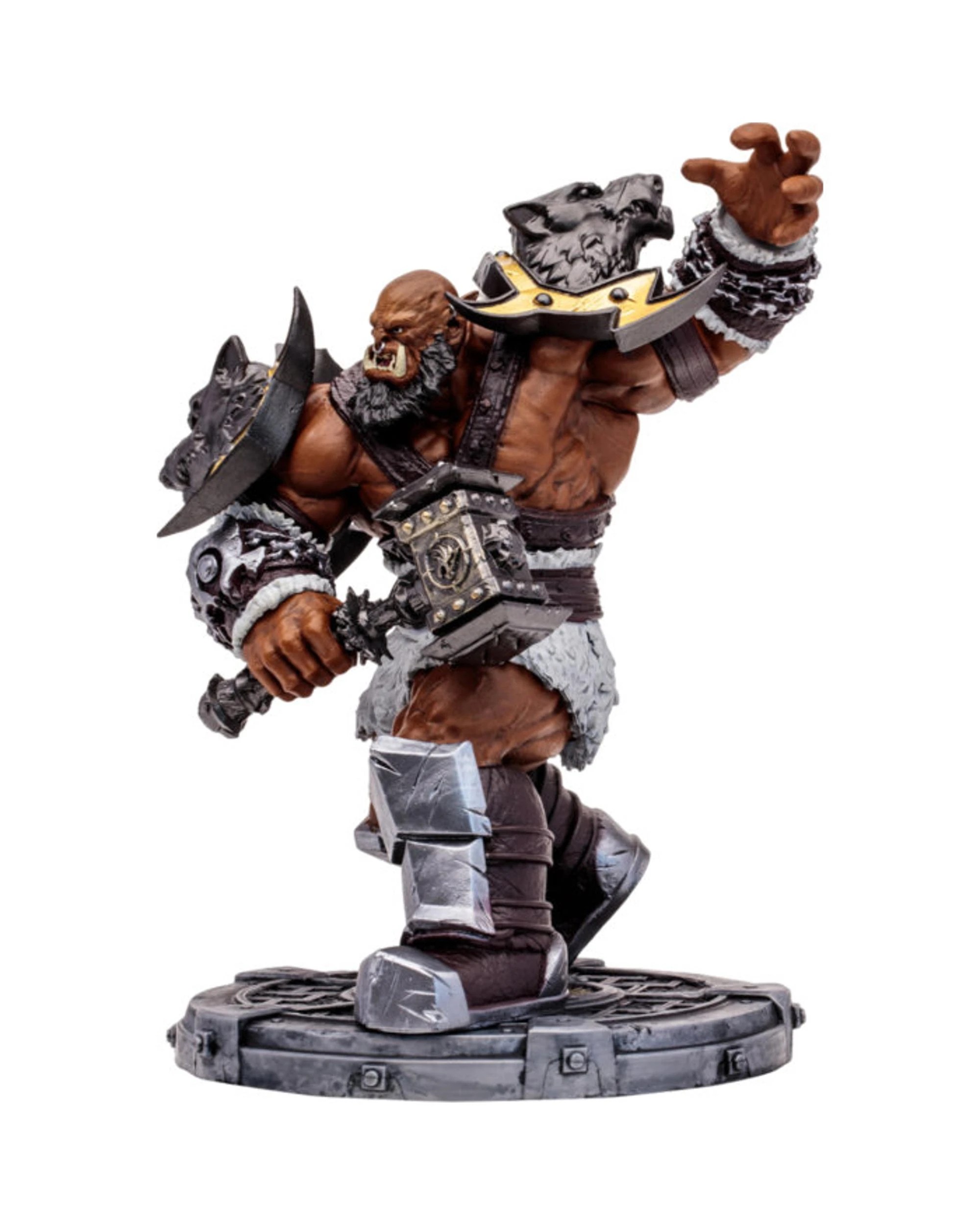 2 McFarlane World Of Warcraft Epic Orc Warrior/Shaman 6 inch Figure, 2 of 10