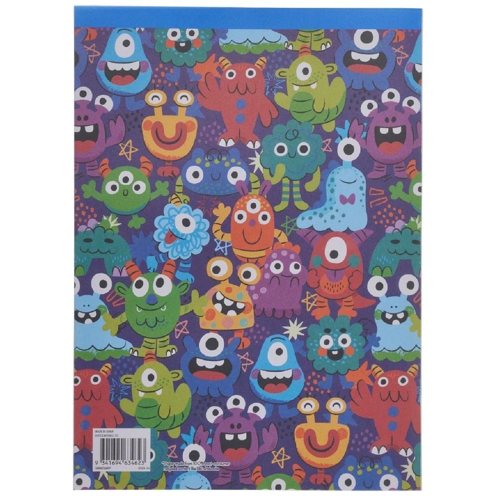 4 Studymate PP Recycled Mega Monster Scrapbook 64pg Clear, 4 of 4