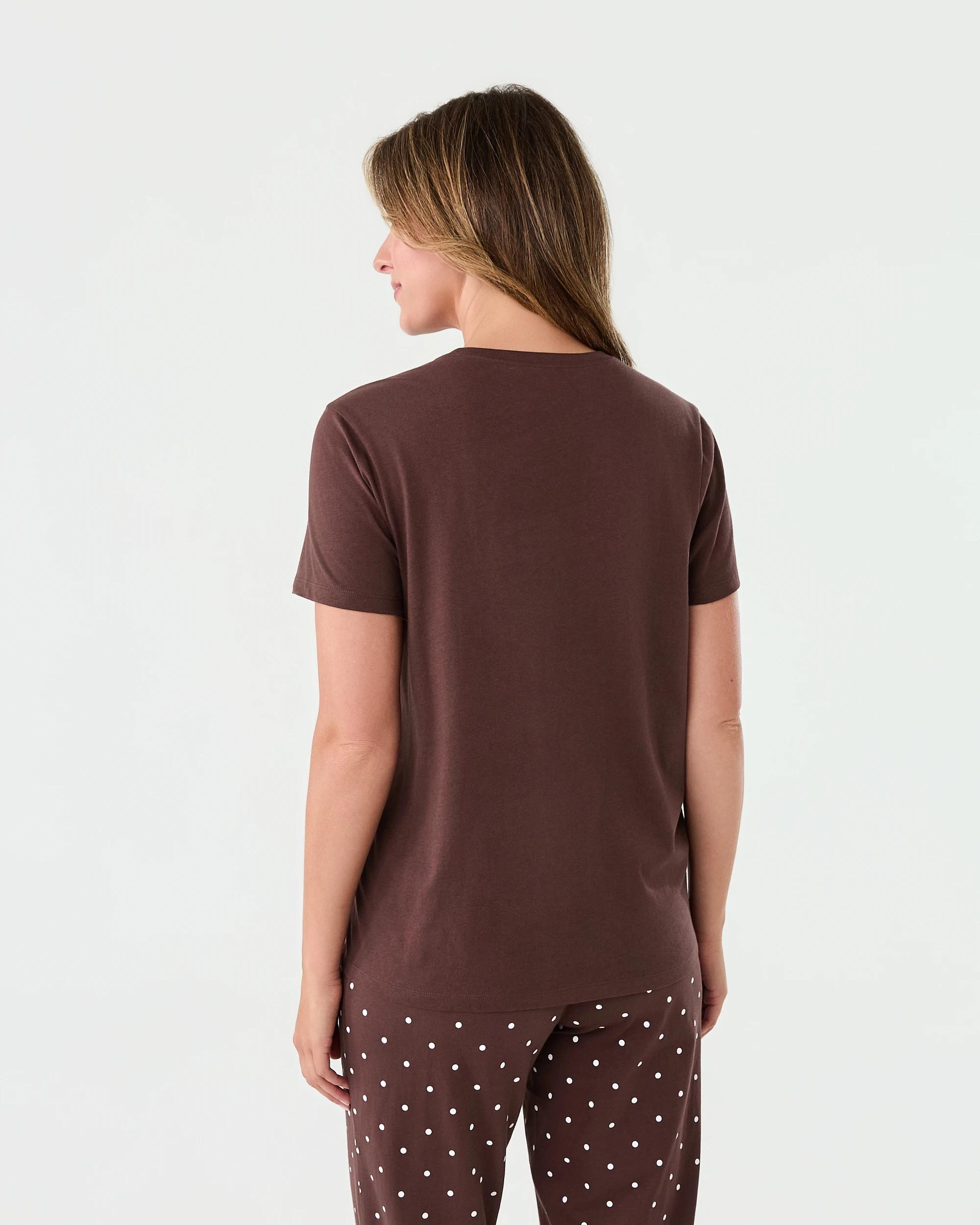 3 Cotton Print Knit T-shirt No Disturb, 3 of 6