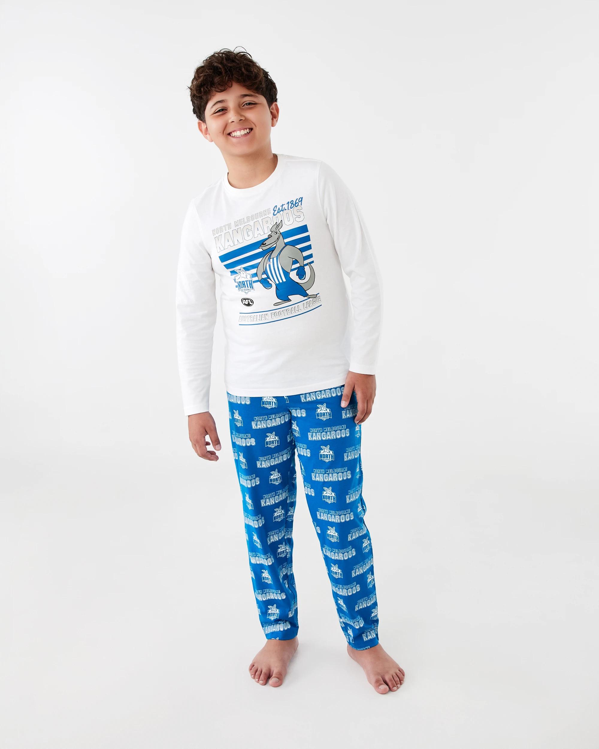 1 Official AFL Kids Pyjama Set Kangaroos, 1 of 6