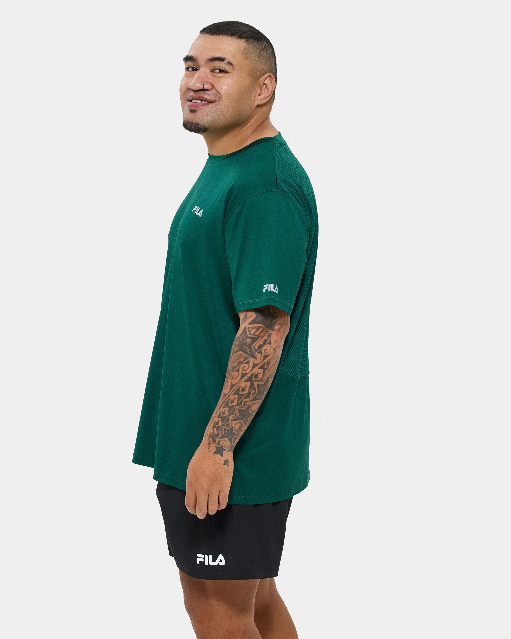 2 Kayden Quick Dry Active Plus T-shirt - Fila GREEN, 2 of 7
