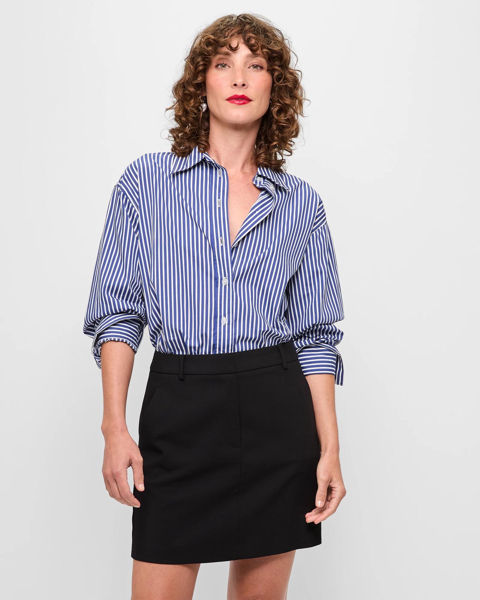 2 Tailored Mini Skirt - Preview BLACK, 2 of 8