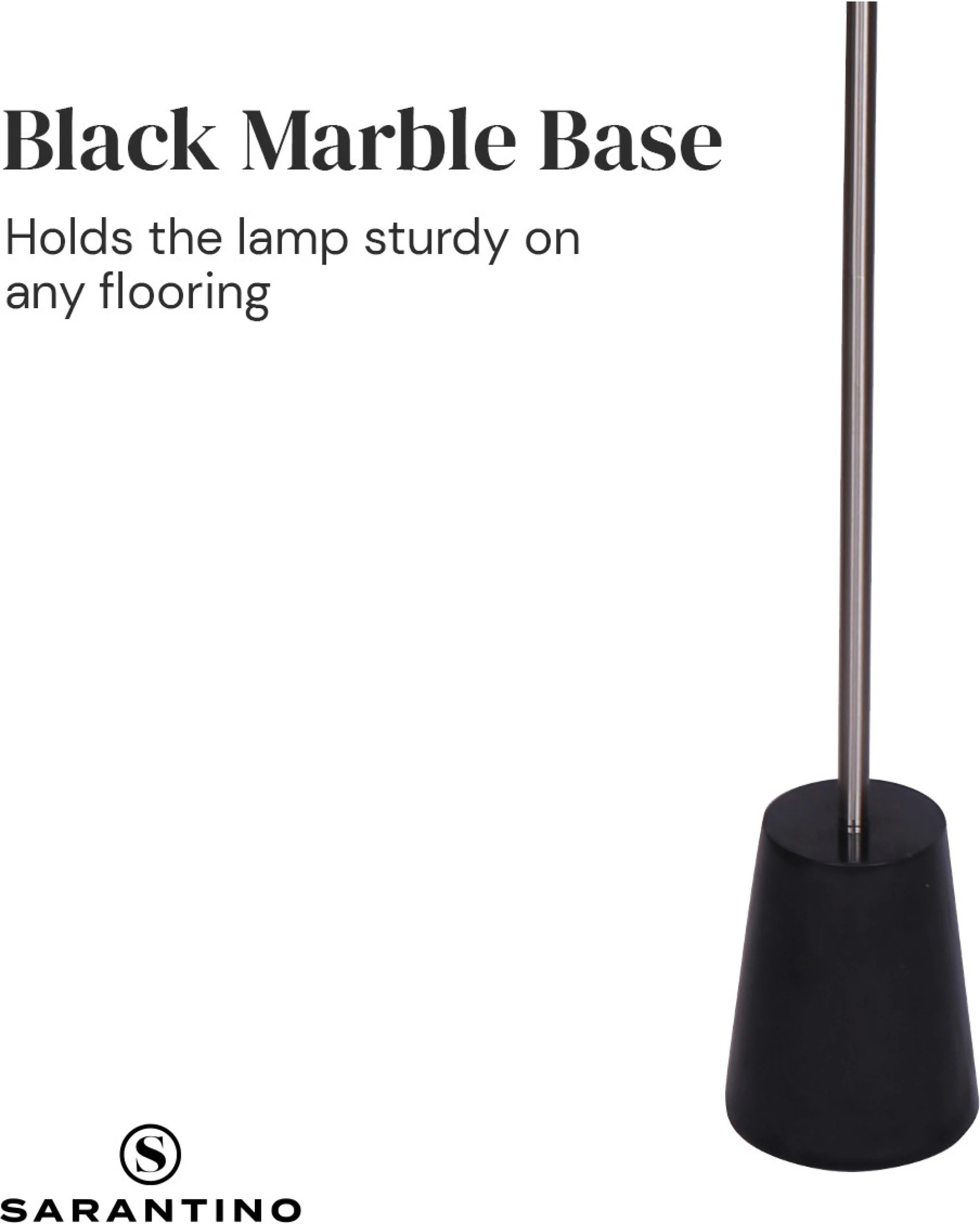 5 Sarantino Modern Arc Floor Lamp, 5 of 10