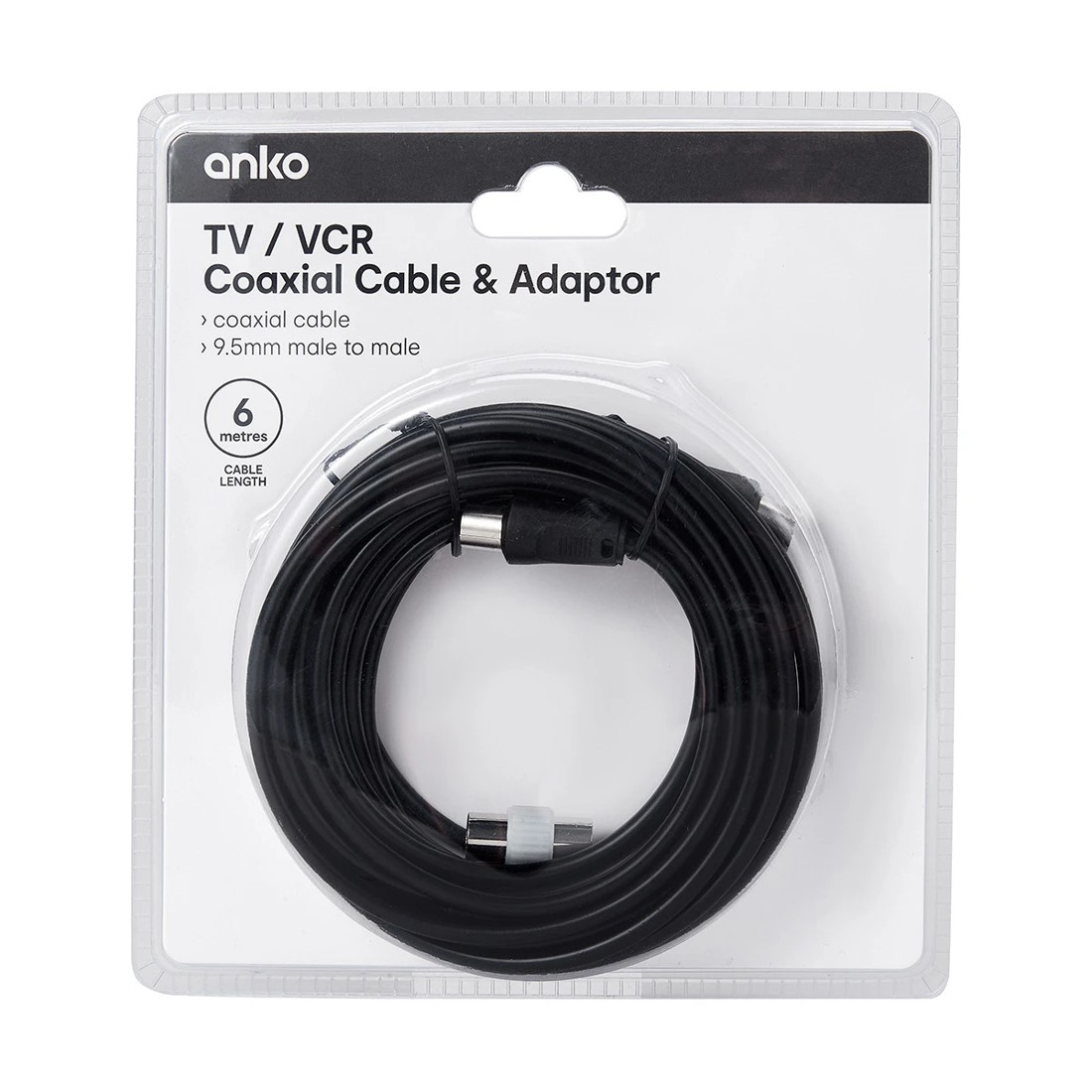 5 Coaxial Antenna Cable with Adaptor - 6m, 5 of 5