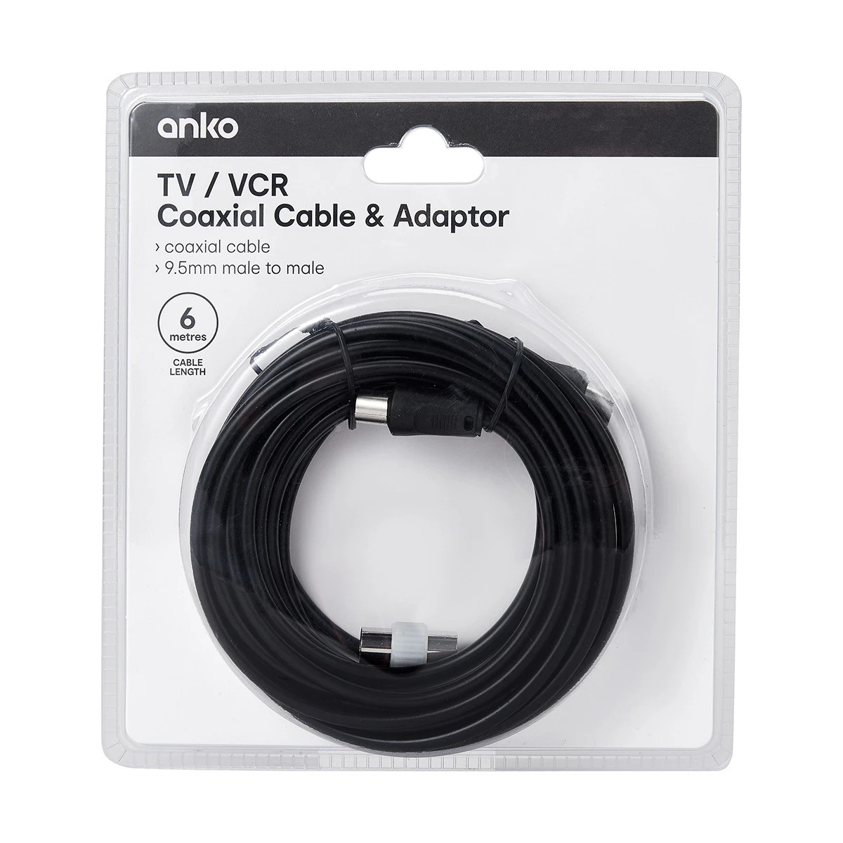 5 Coaxial Antenna Cable with Adaptor - 6m, 5 of 5