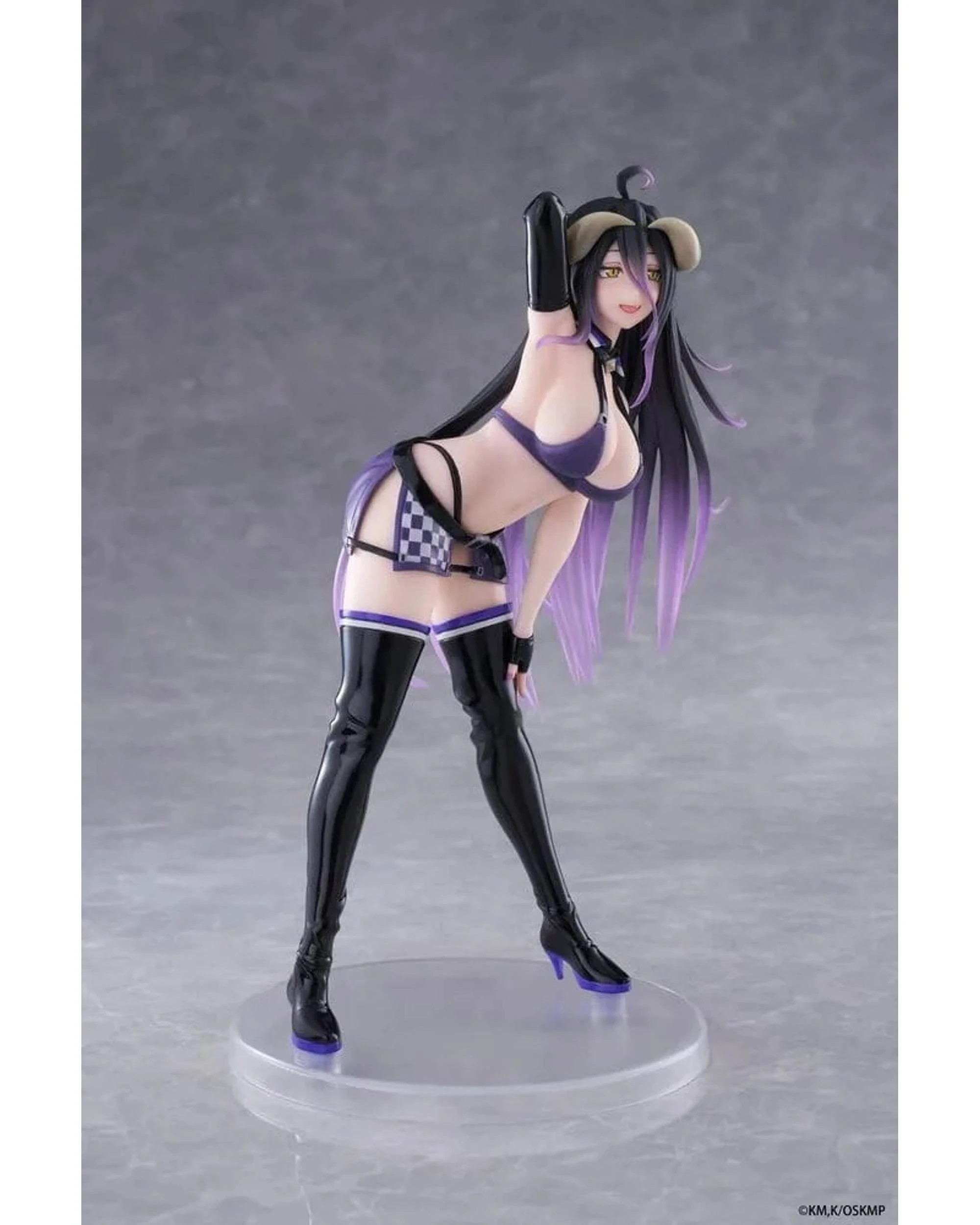 5 Overlord Albedo Grid Girl Version Coreful Figure, 5 of 6