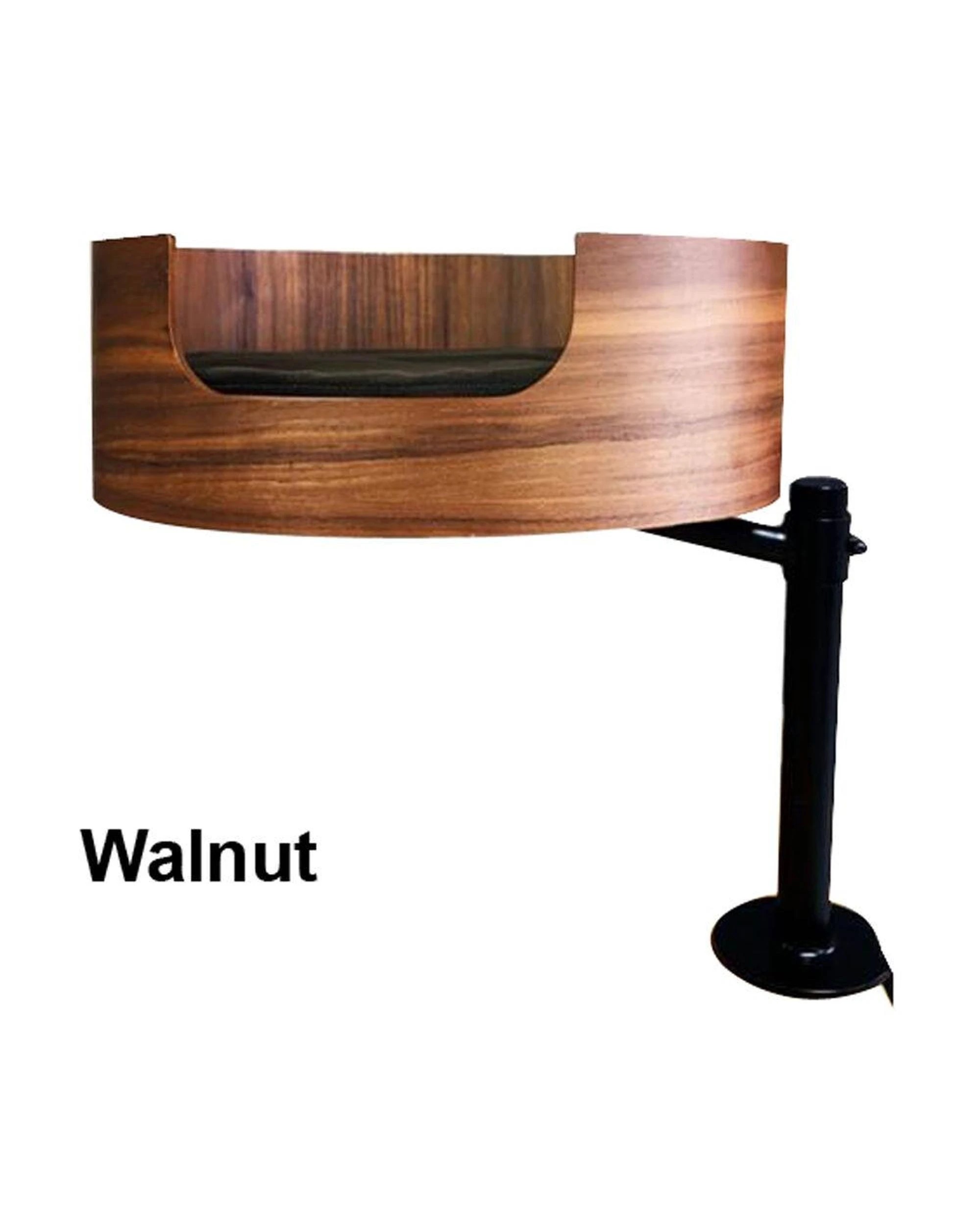 10 Desk Nest Cat Bed Space-Saving Elevated Bed for Cats Walnut, 10 of 10