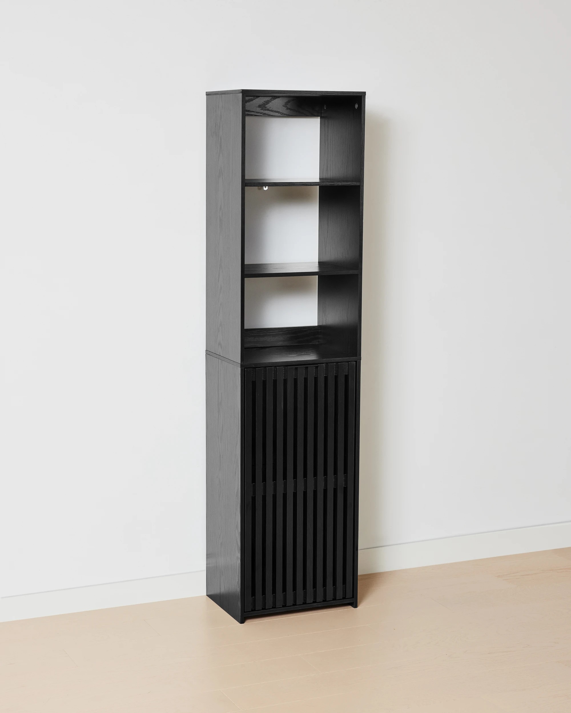 3 Nate Tall Storage Unit With Shelves, 3 of 8