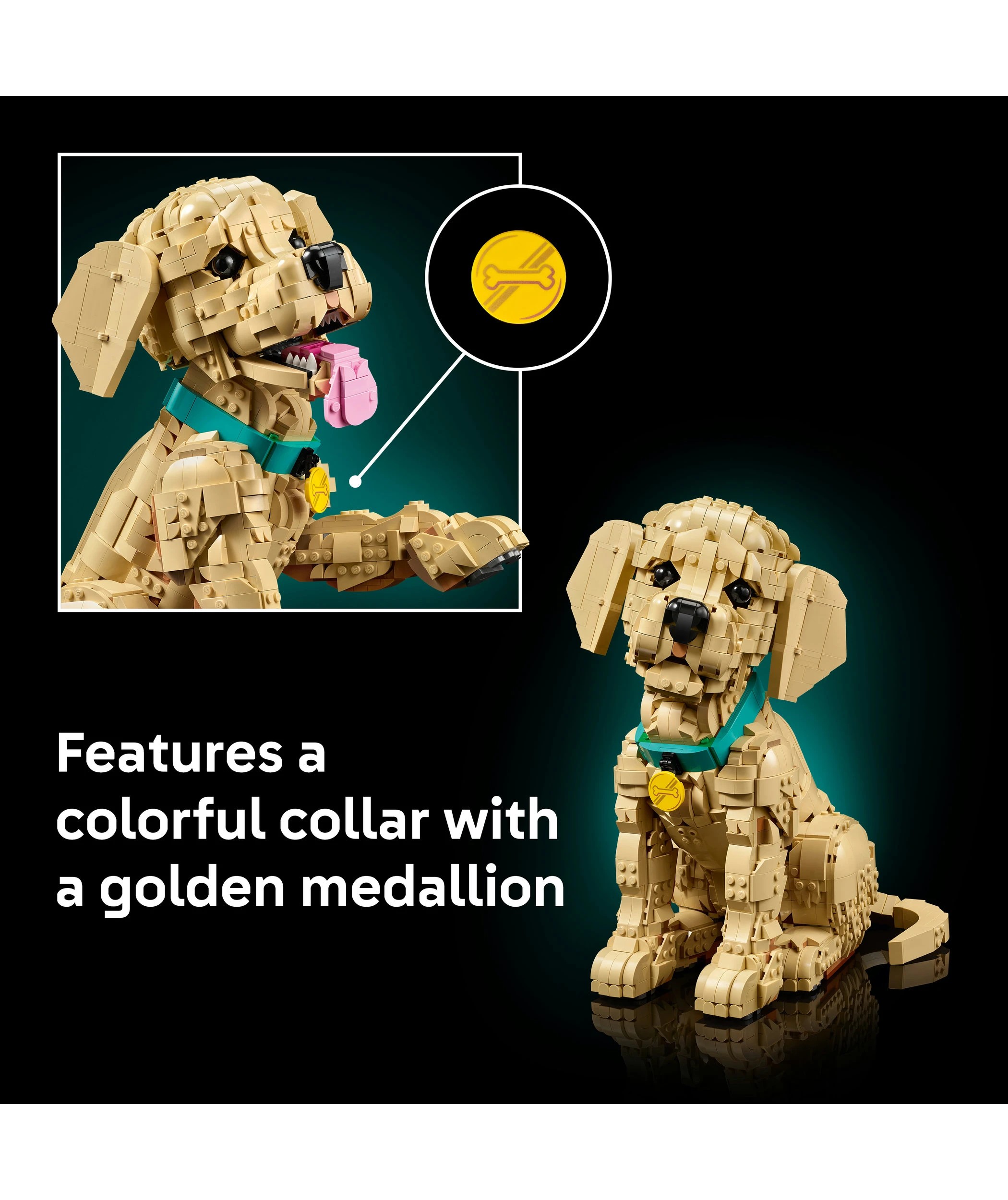 7 LEGO Icons Golden Retriever Puppy 11384, 7 of 10