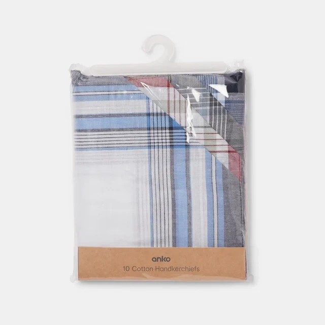 3 10 Pack Handkerchiefs - Assorted, 3 of 8