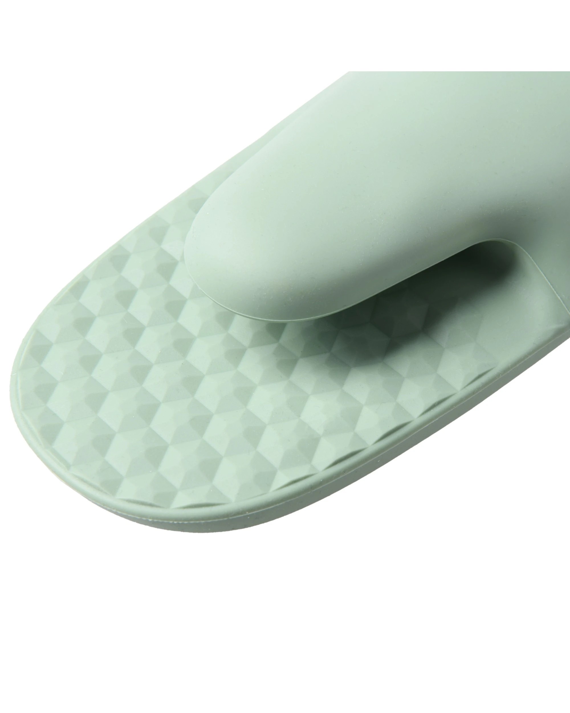 4 Gourmet Kitchen Modern Silicone Oven Mitt - Green, 4 of 6