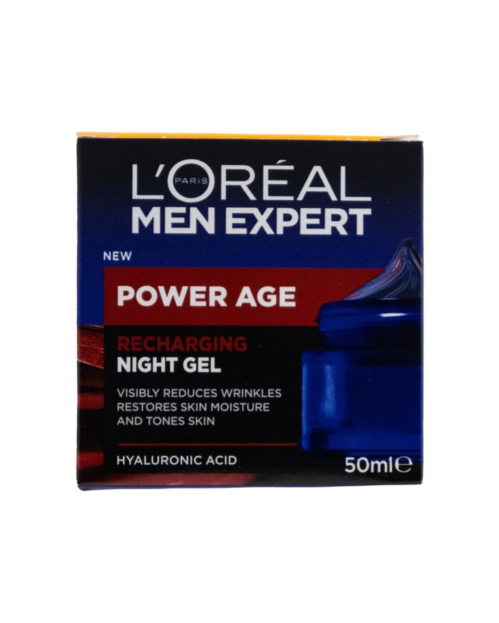 2 Loreal 6PK Men Expert Power Age Recharging Night Gel Skin Care 50ml - Multi, 2 of 4