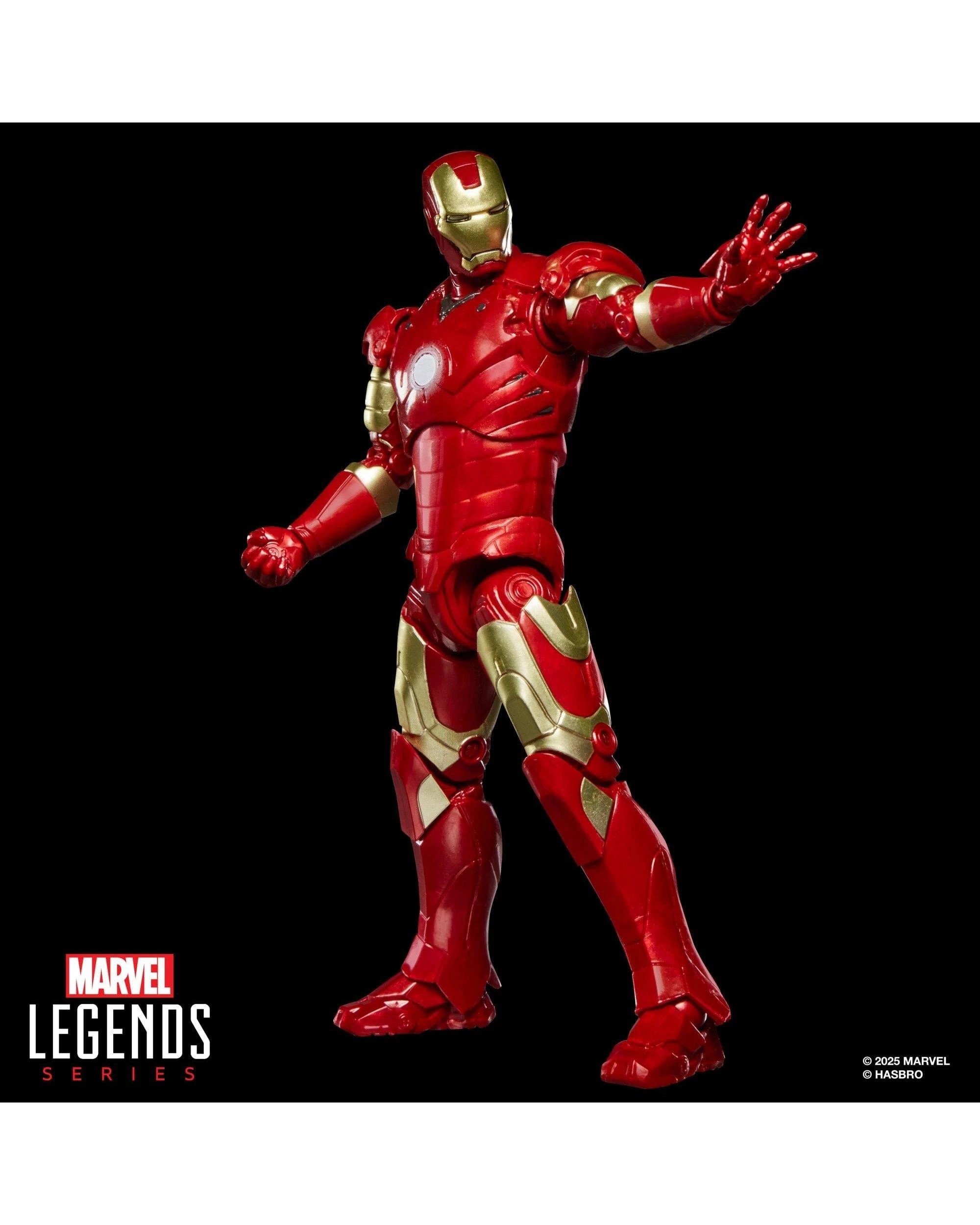 7 Marvel Legends Series Iron Man Mark III Action Figure, 7 of 10