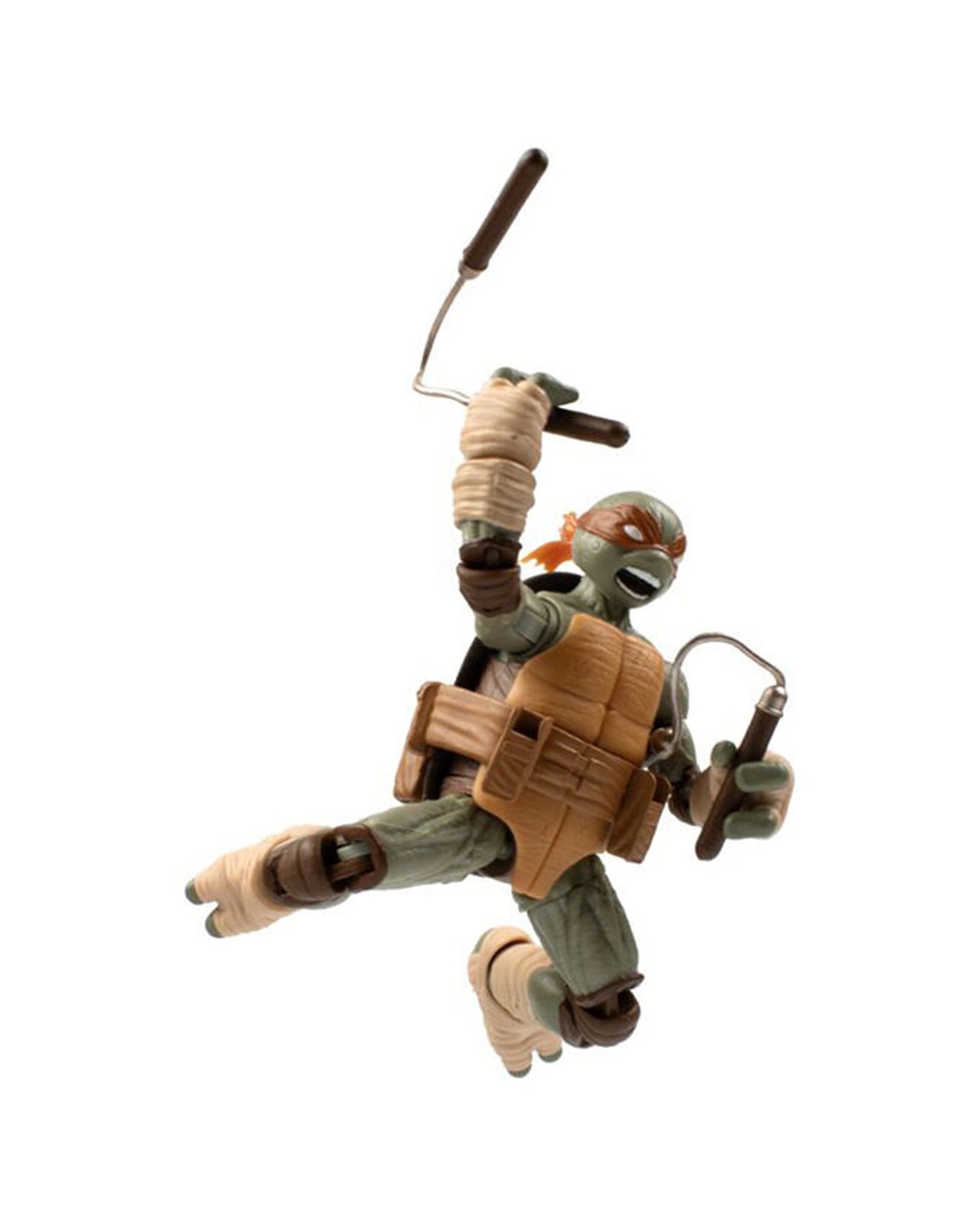 2 Teenage Mutant Ninja Turtles Michelangelo Action Figure Comic Book Collector Box - Orange, 2 of 7