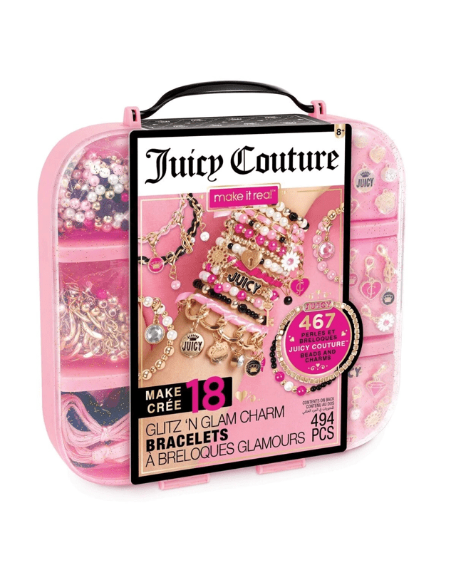 494 Piece Make It Real: Juicy Couture Glitz 'N Glam Charm Brace