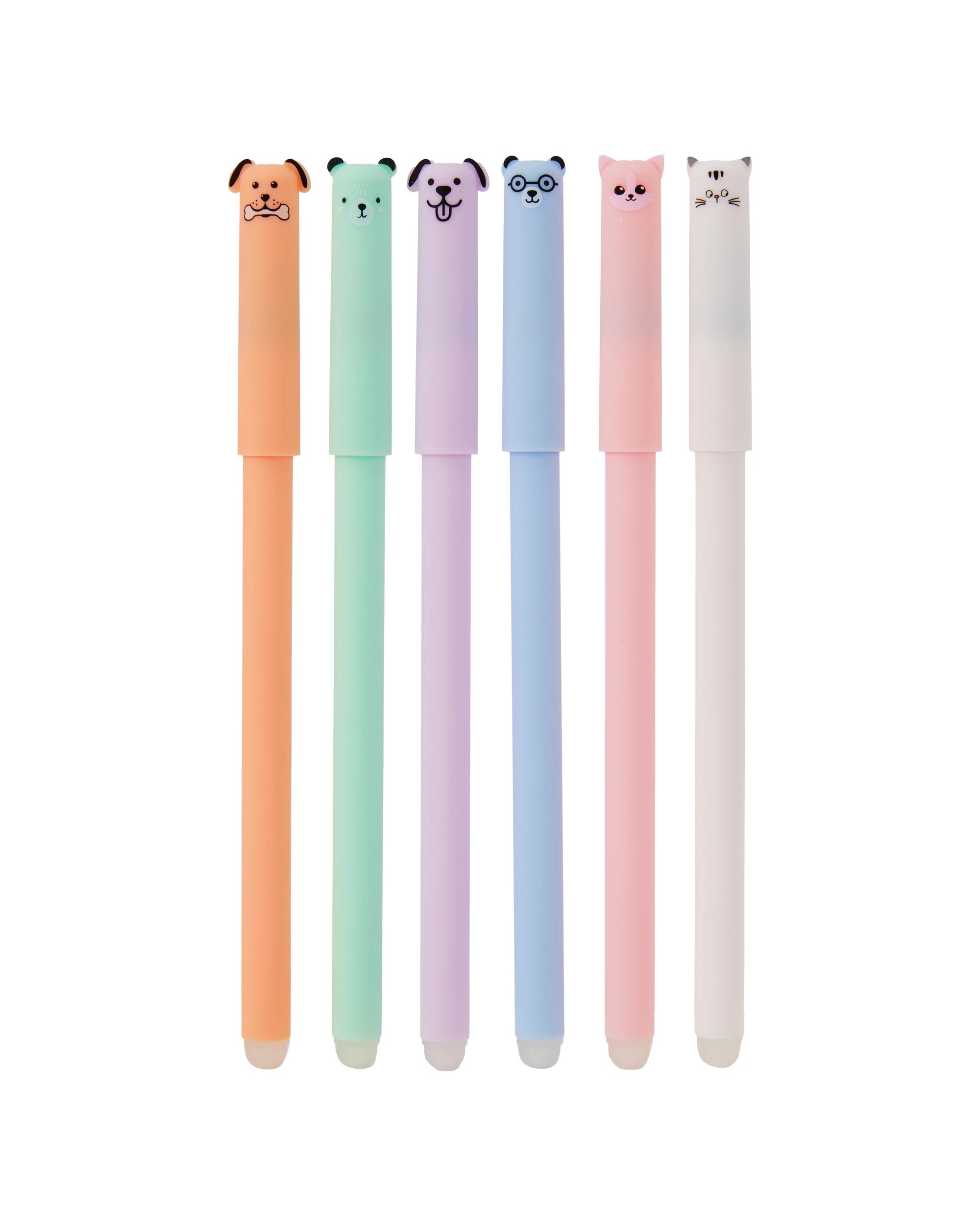 3 6 Pack Erasable Gel Pens, 3 of 6