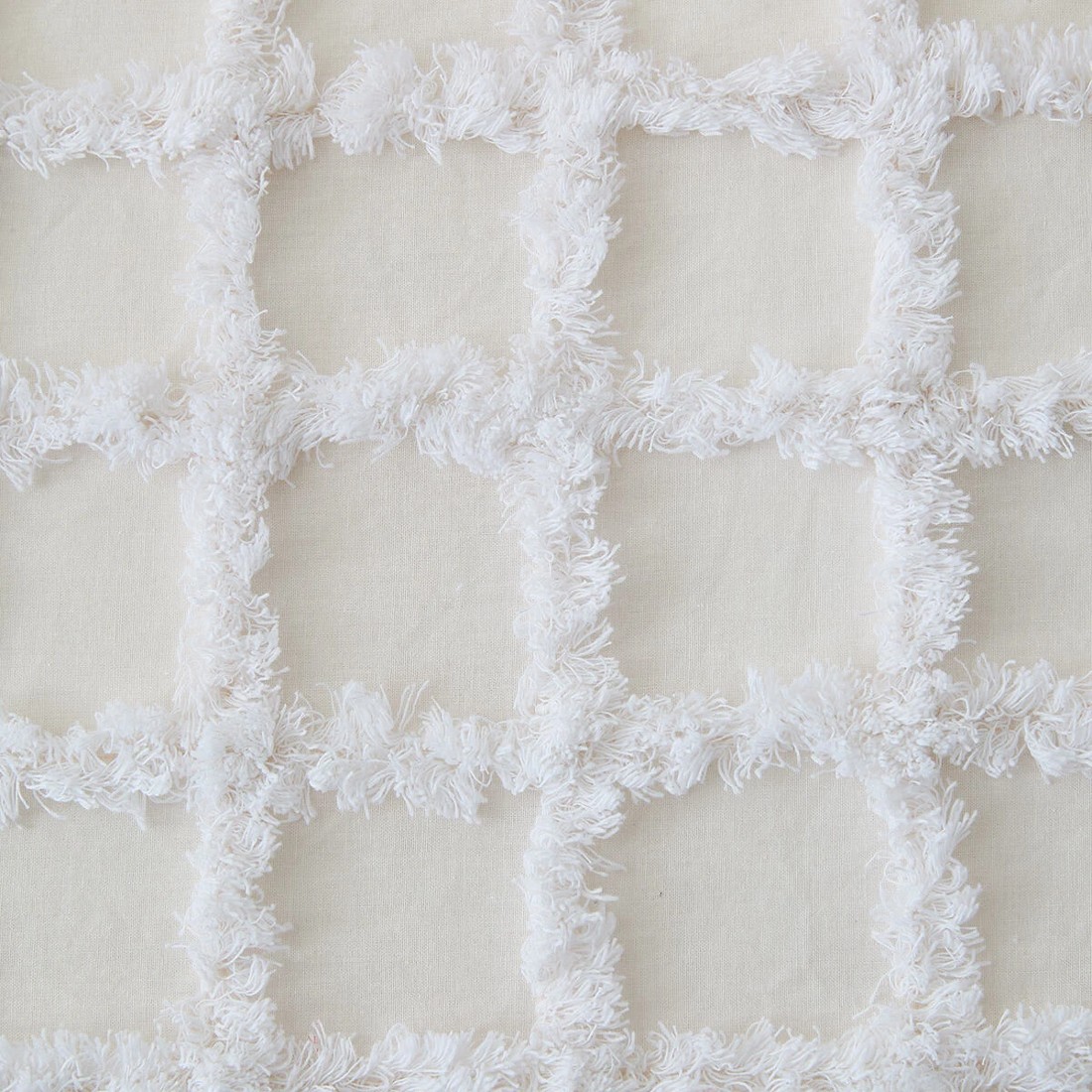 5 Ari Cotton Quilt Cover Set - Super King Bed, White, 5 of 6