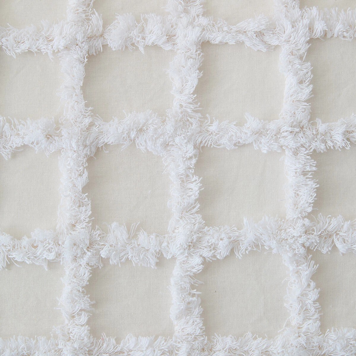 5 Ari Cotton Quilt Cover Set - Super King Bed, White, 5 of 6