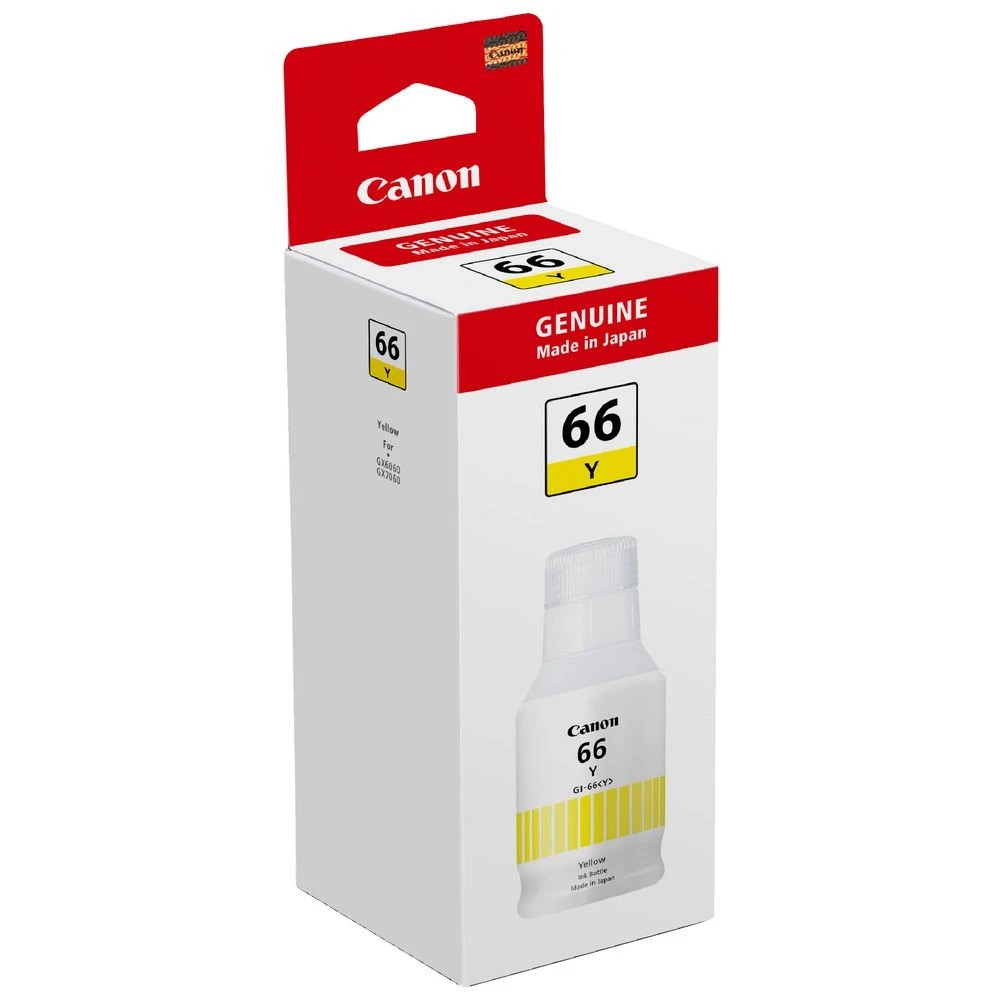 3 Canon GI66 MegaTank Ink Bottle Yellow, 3 of 3