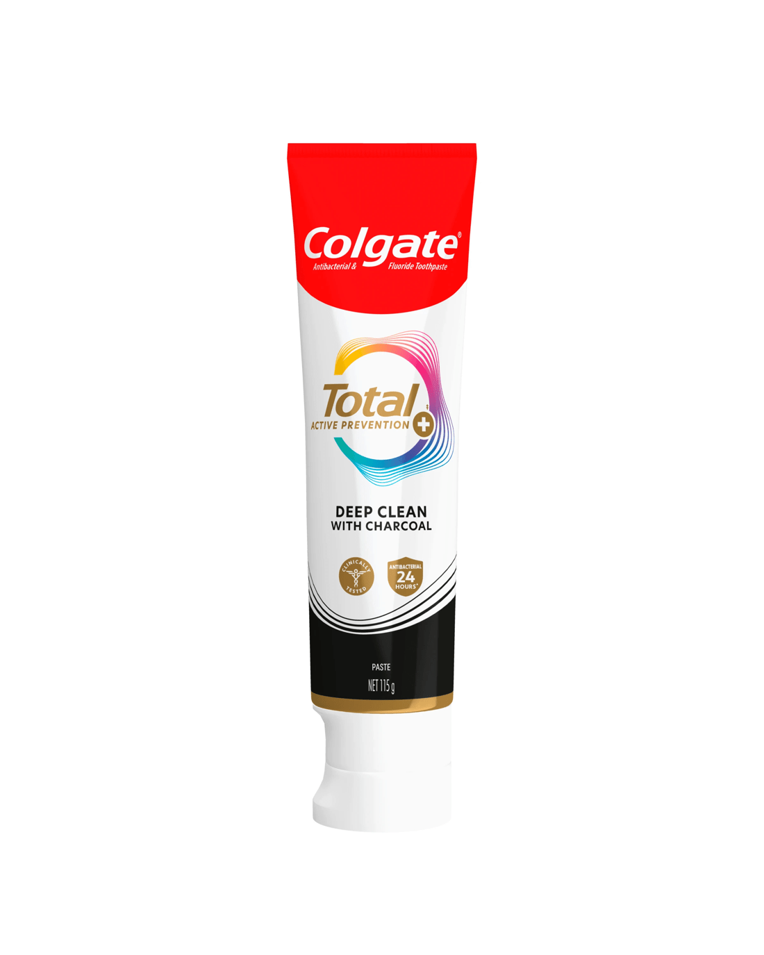 3 Colgate Total Active Prevention Deep Clean with Charcoal Toothpaste, 3 of 10