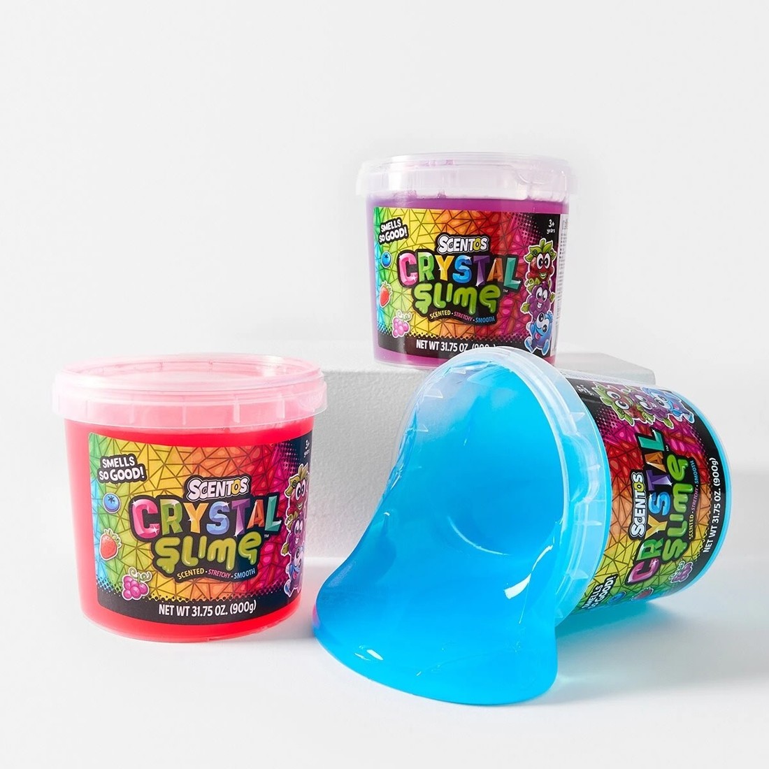 5 Scentos Crystal Slime - Assorted, 5 of 5