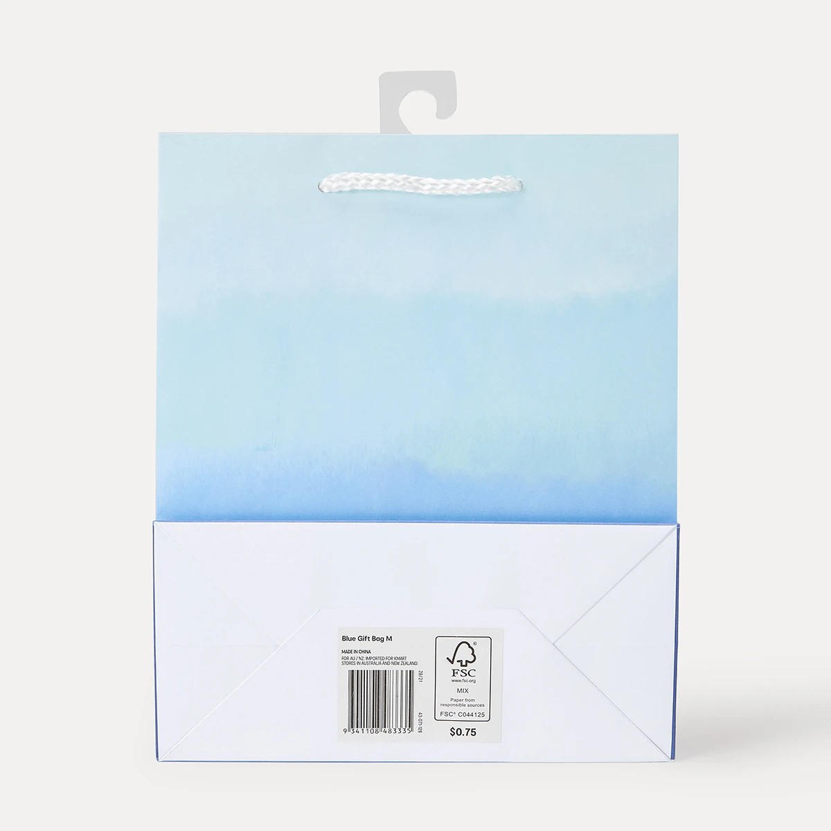 8 Blue Gift Bag - Medium, 8 of 8