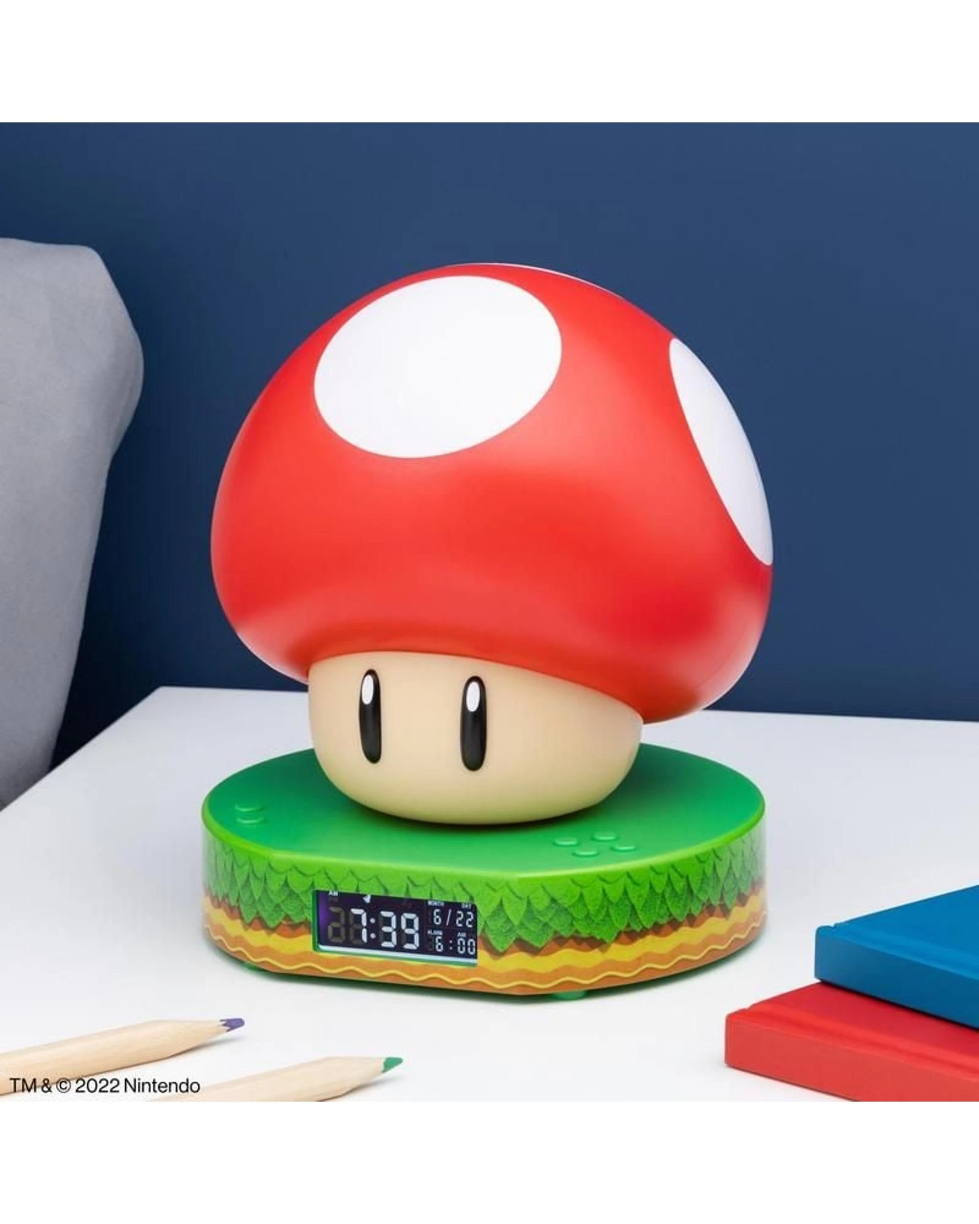 2 Super Mario Mushroom Digital Alarm Clock, 2 of 4