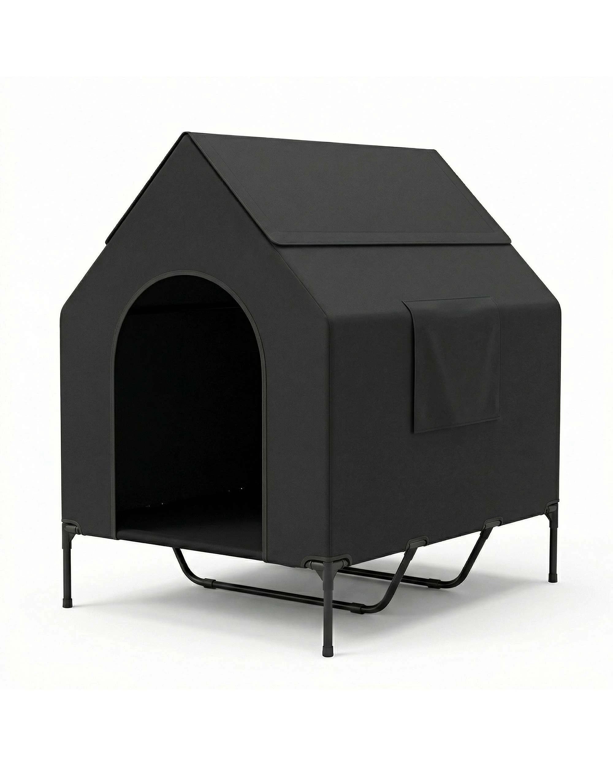 5 Advwin 2-in-1 Large Dog House Elevated Breathable Weatherproof Pet Shelter Outdoor, 5 of 8