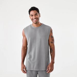 Active Mens Washed Terry Muscle