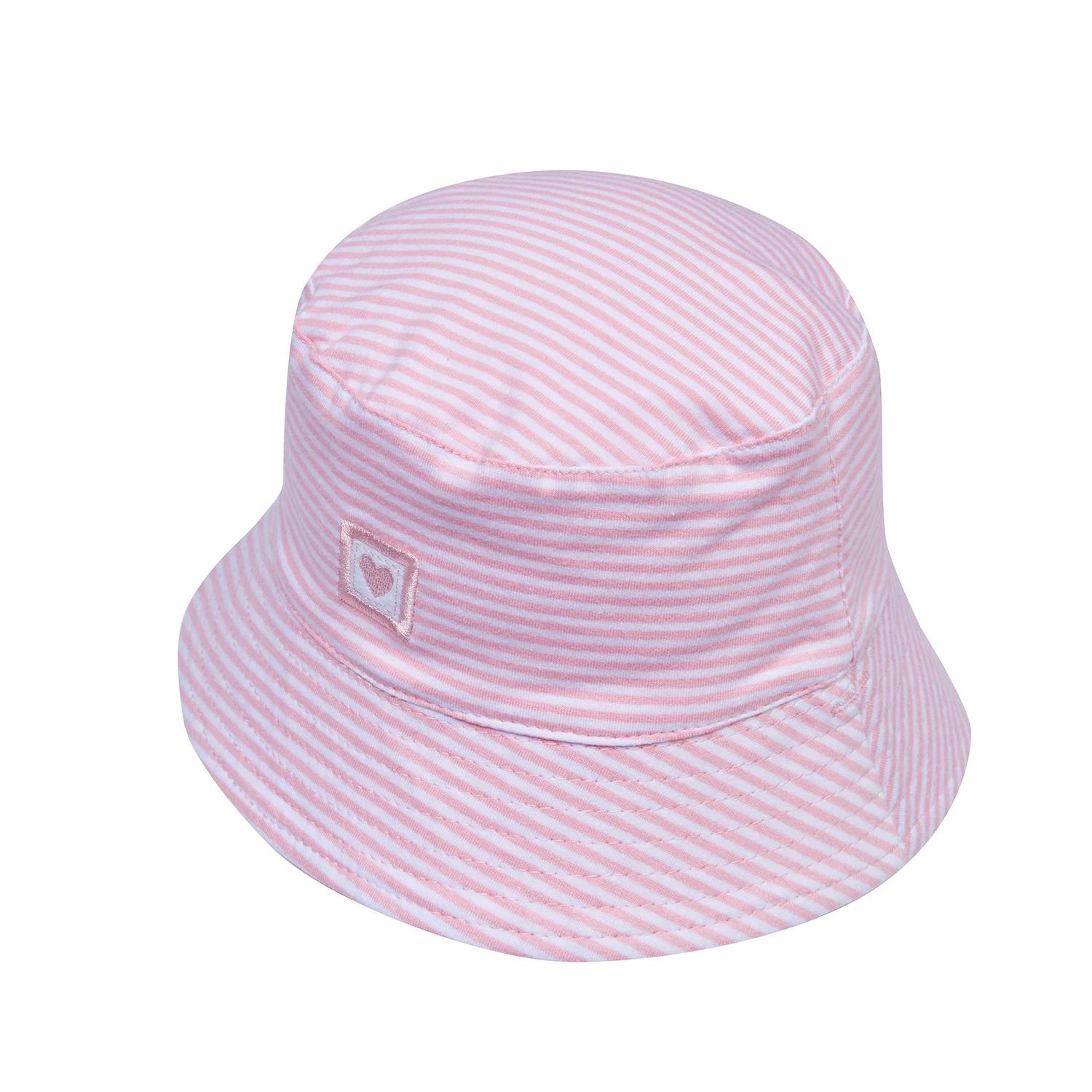 3 Snugtime Stipe Jersey Bucket Hat, Pinkstripe Xsmall PINK, 3 of 6
